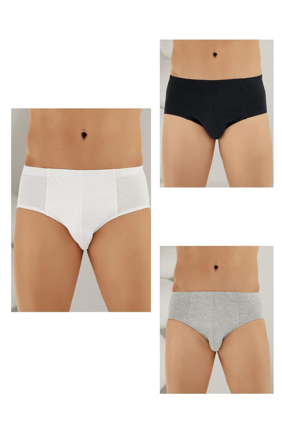 Pamuklu Süprem Kesim Erkek Slip Arma Yıldız 1119 - Görsel