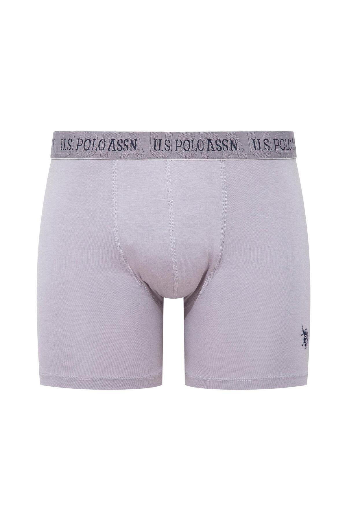Us. POLO Assn. Pamuklu Esnek Bel Lastiği 3'lü Boxer Us. POLO Assn. 80517 - Görsel 4