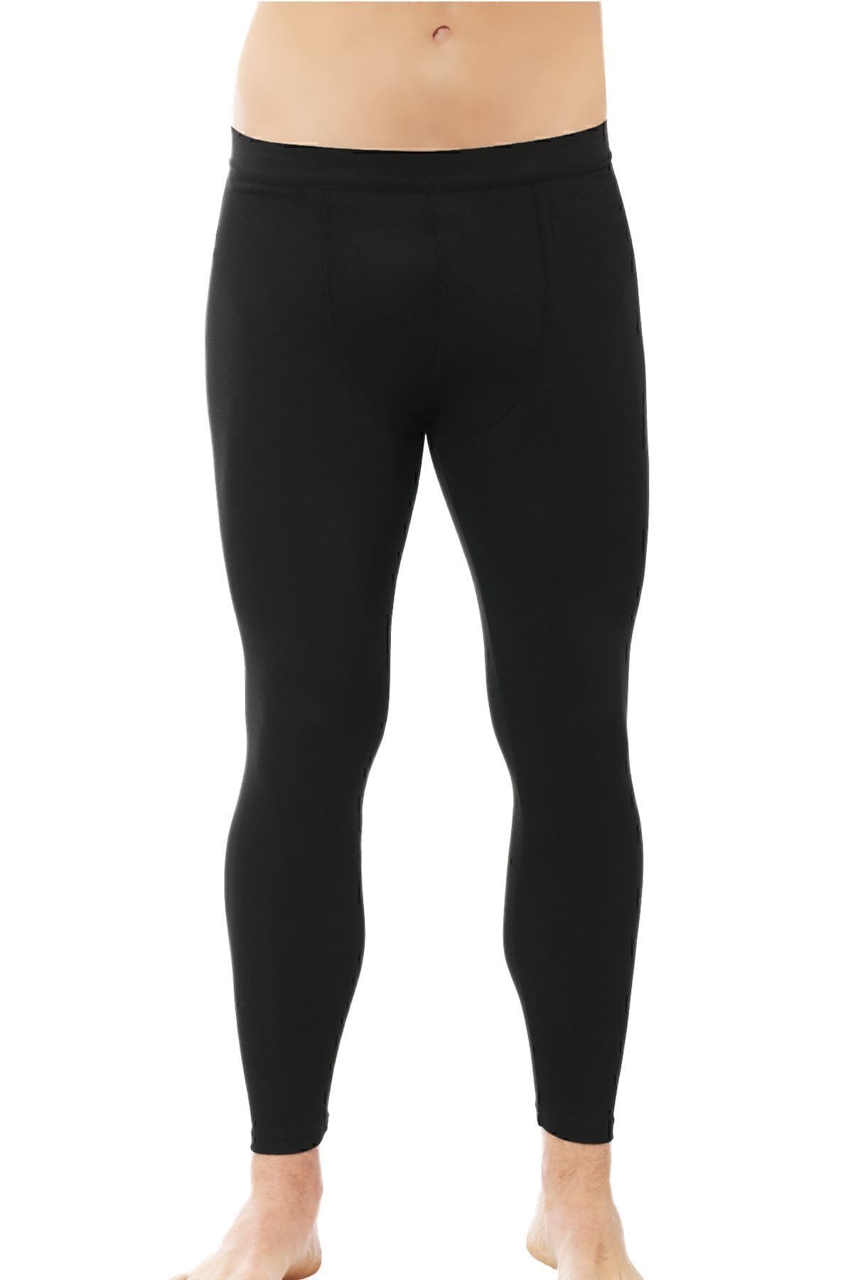 Fırçalı İç Yüzeyli Termal Alt Tayt Özkan 11318 - Siyah