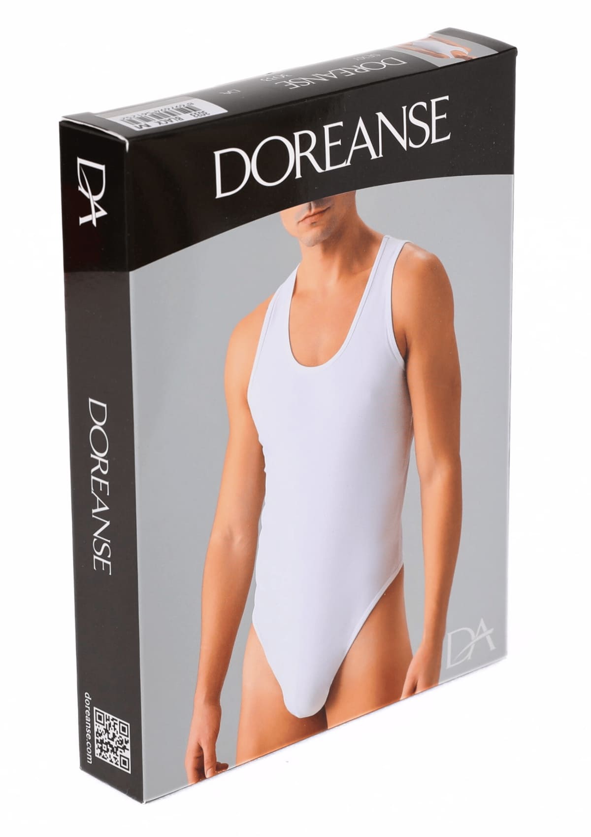 Nefes Alabilen Pamuklu Basic String Body Doreanse 3033 - Beyaz