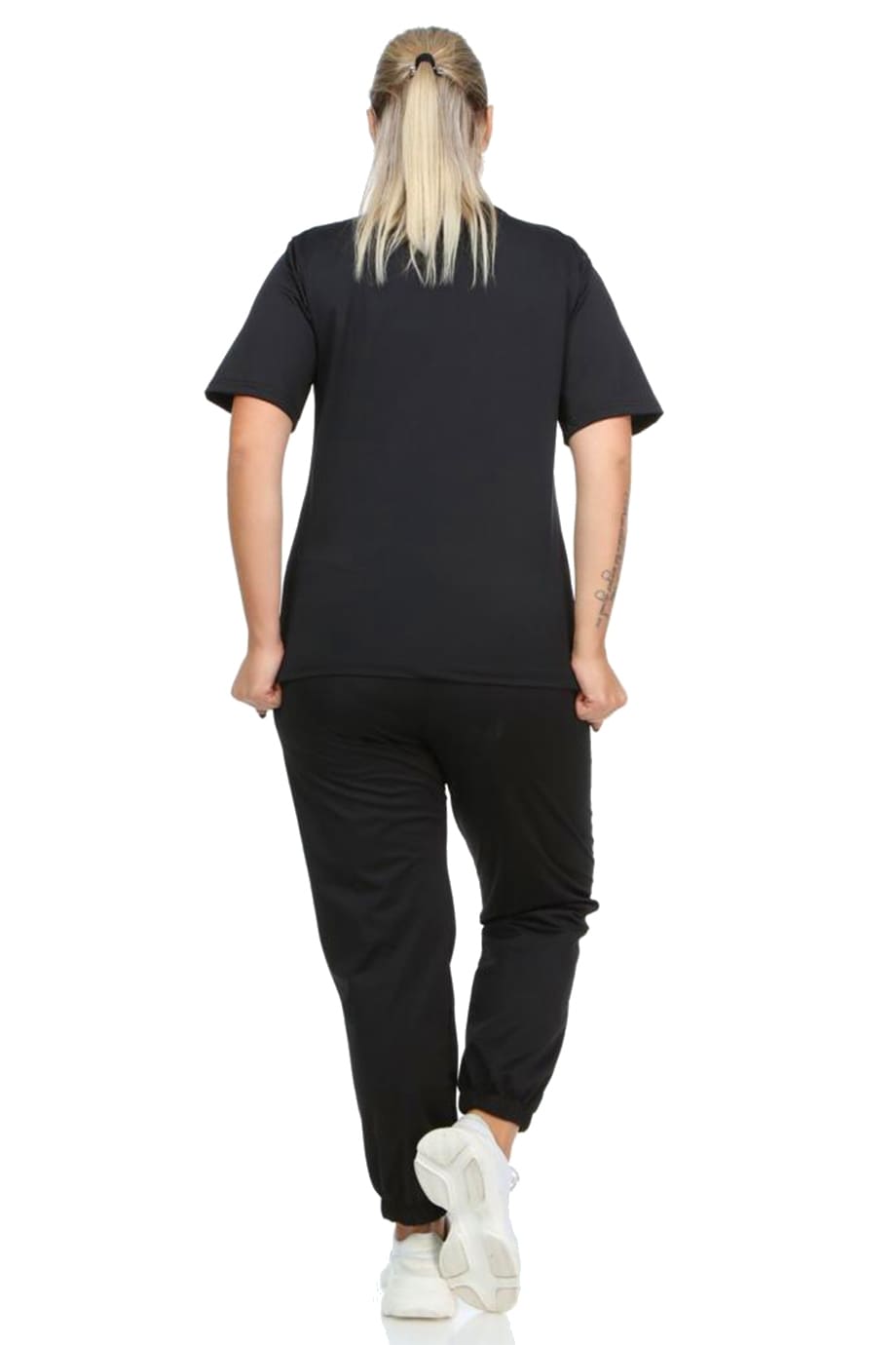 Pera Fitol Fermuarlı Termal Sauna Takım Kadın Spor Giyimi Pera Fitol 9003 - Görsel 5