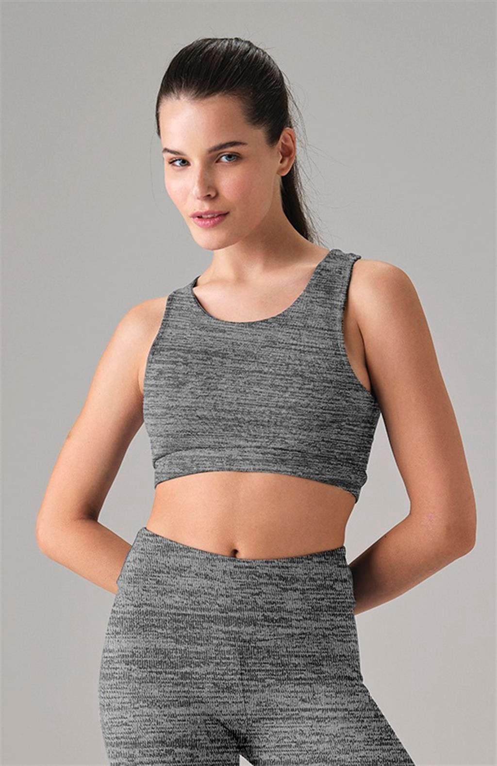 Fileli Dantel Detaylı Sütyen Doreanse 5594 - Gri