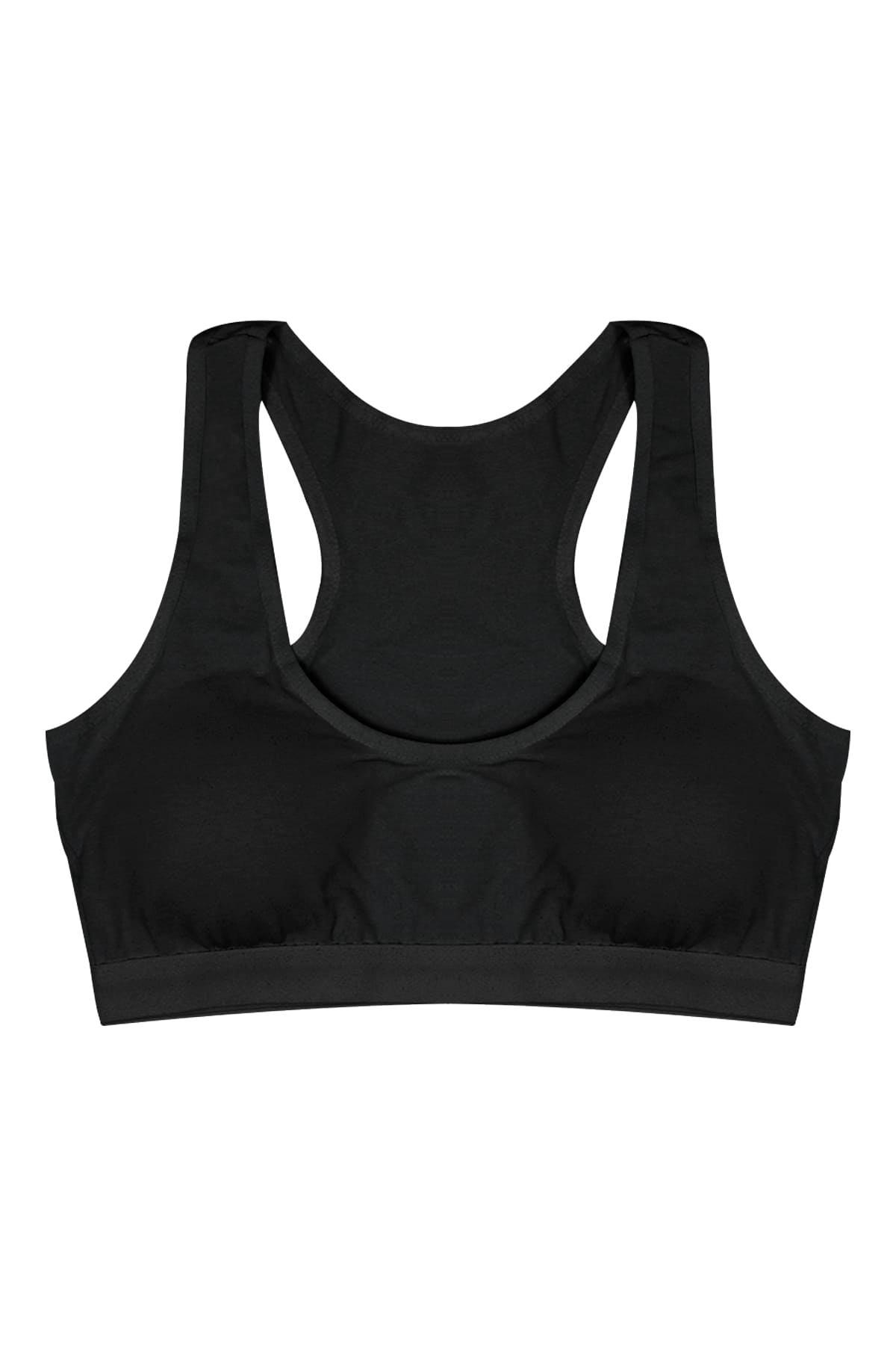 Yumuşak Kumaş Balensiz Pedli Büstiyer Öts 6300 - Siyah