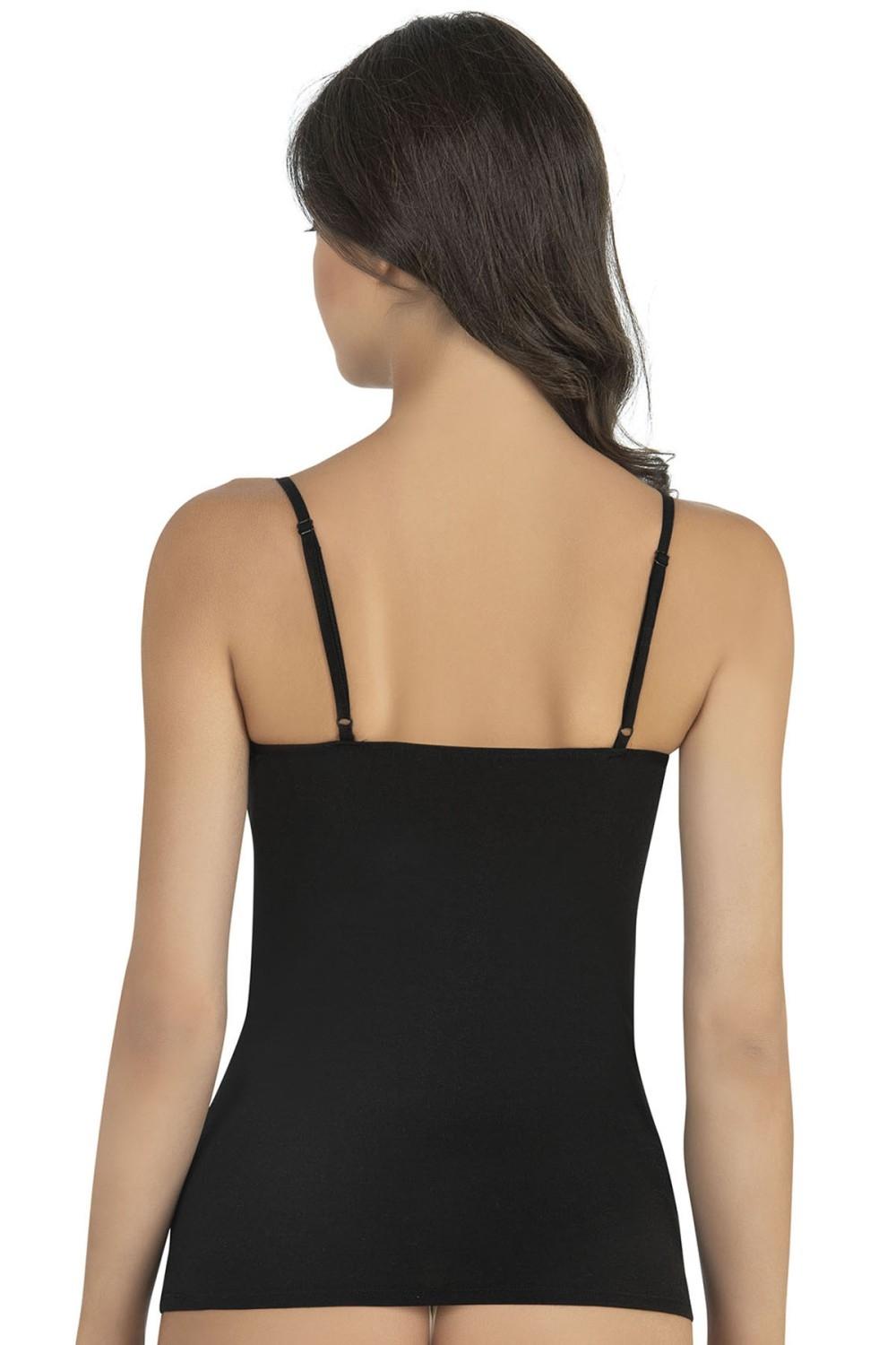 İp Askılı Nefes Alan Modal Atlet Fabony 1210 - Siyah