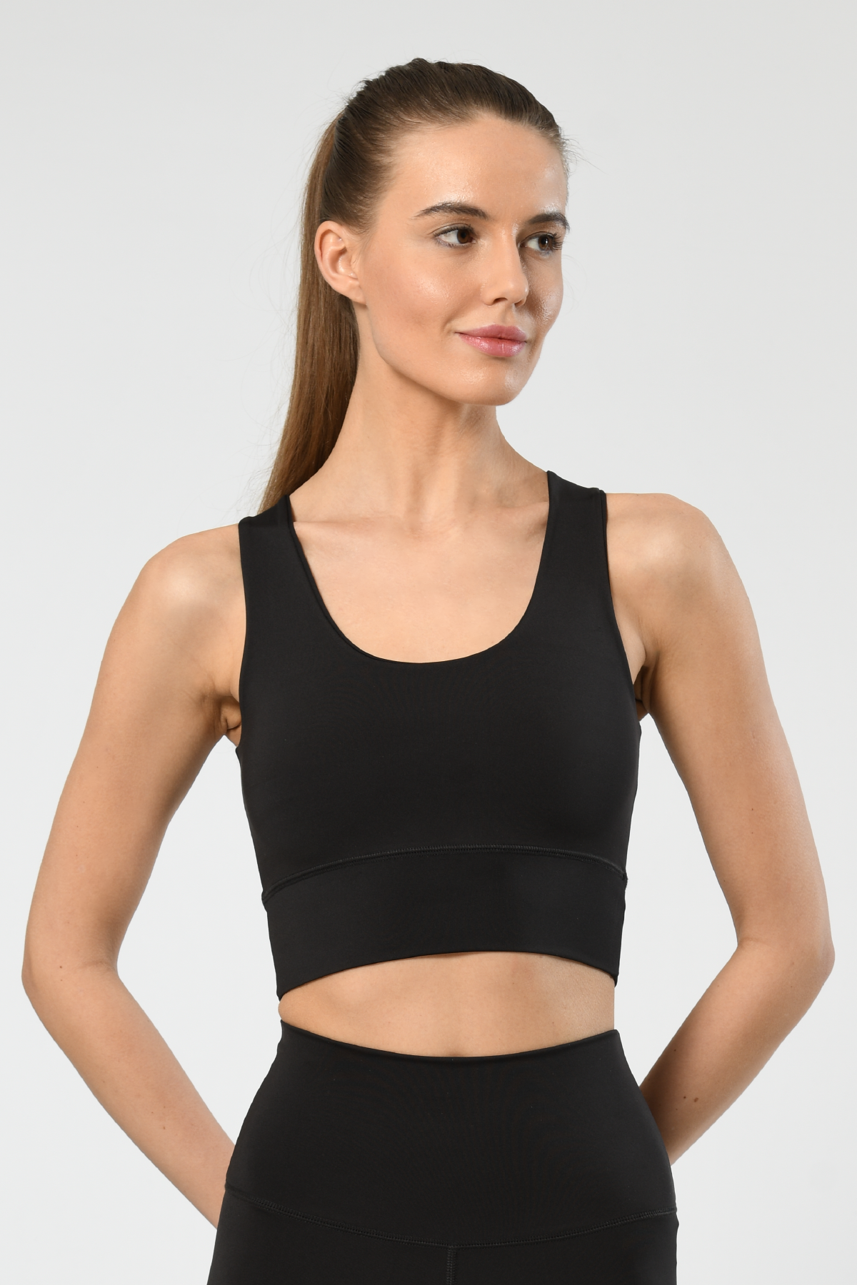 Havuz Yaka Spor Jartiyer Takım Somon Türen 3702 - Siyah