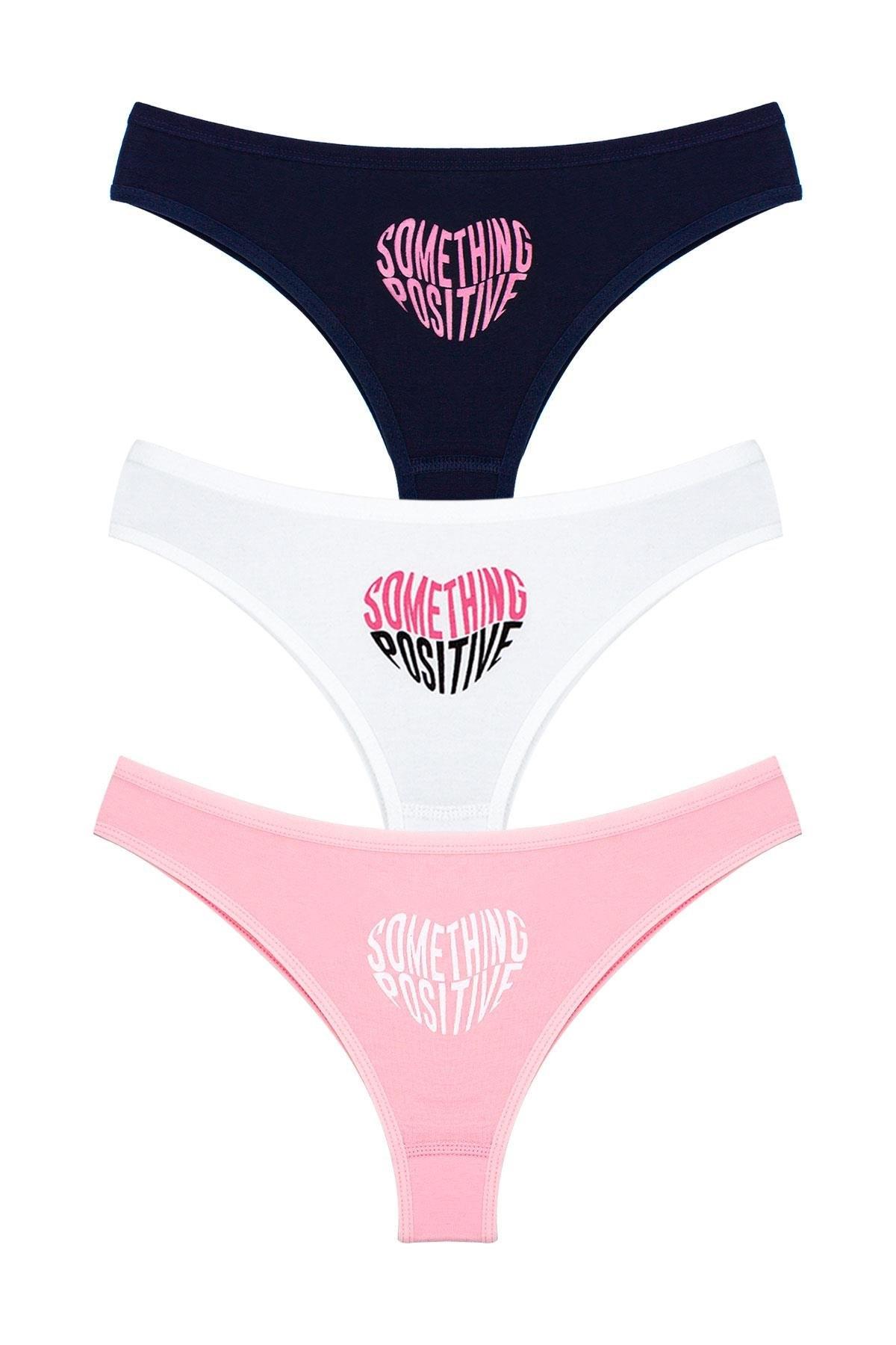 Öts İç Giyim Minimal İp Detaylı Kadın String Külot Öts 4217