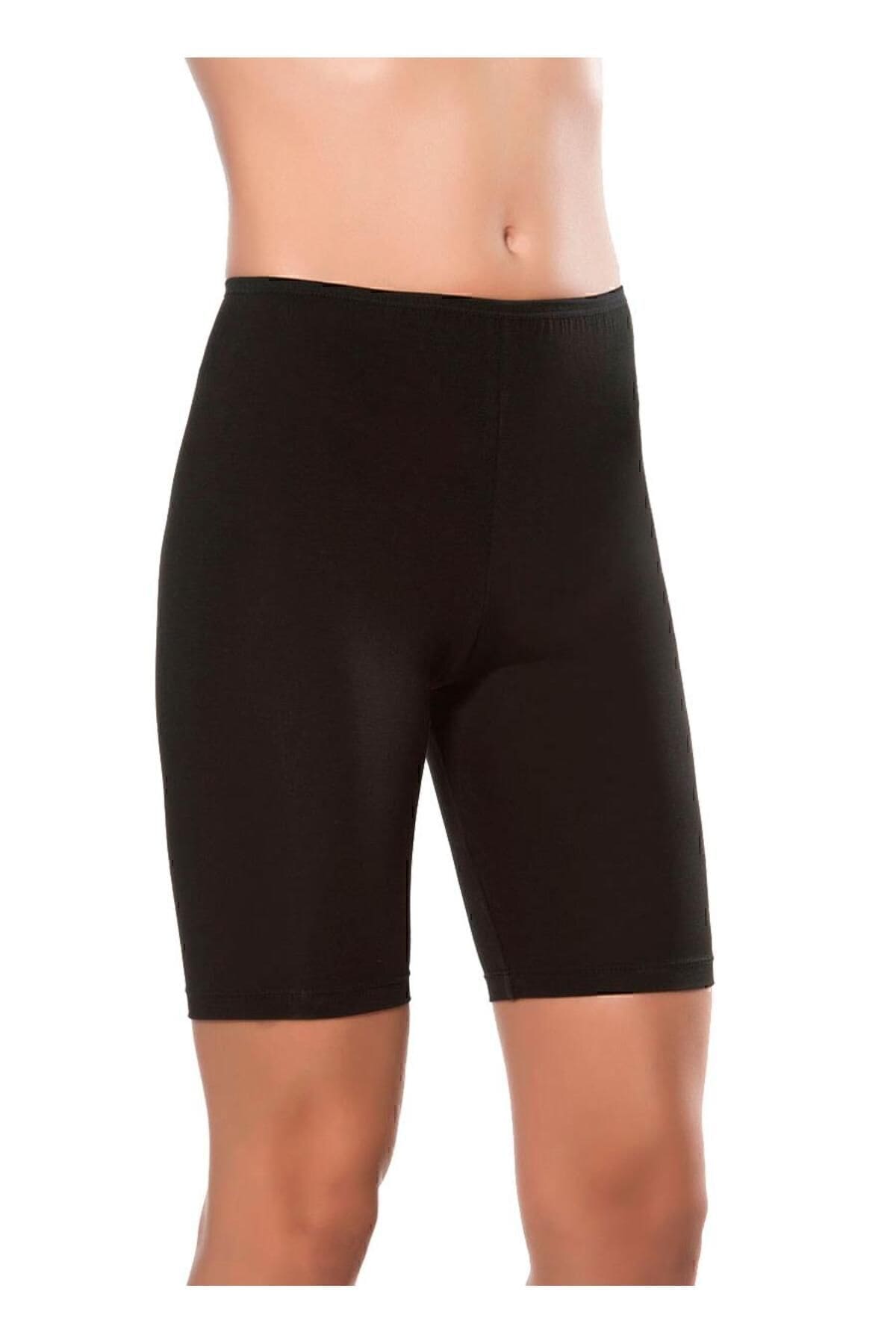 Esnek Yüksek Bel Tayt Özkan 0413 - Siyah