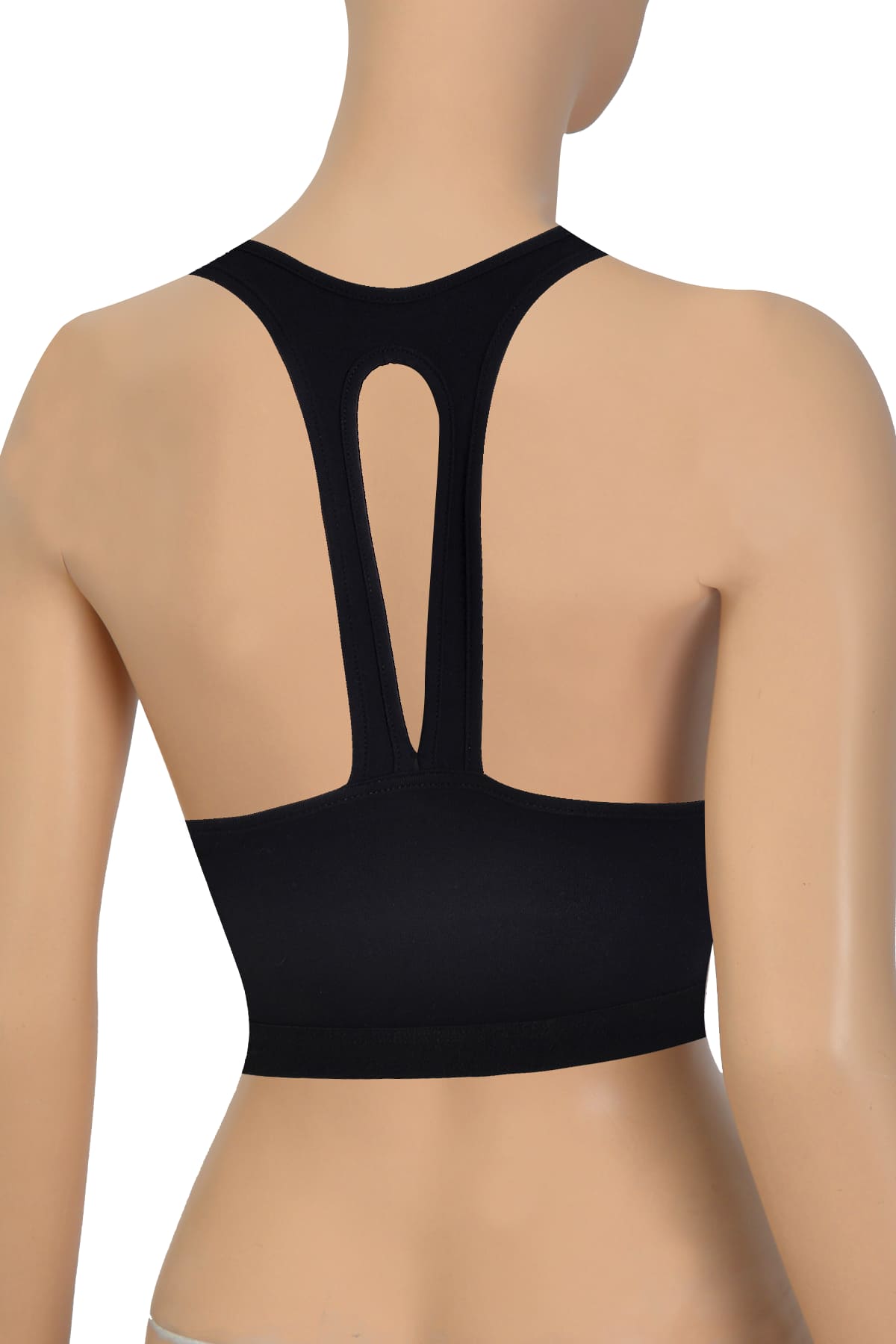 Öts İç Giyim Kadın Sporcu Sütyen Balensiz Esnek Pamuklu ÖTS 6079 - Görsel 2