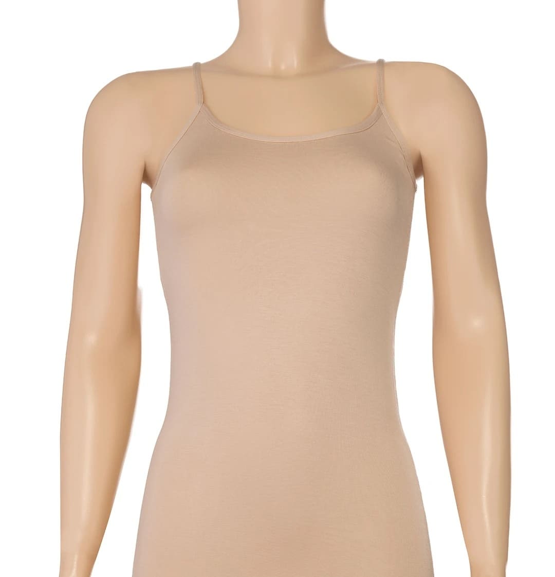 Bambu İp Askılı Ten Atlet Kadın Yıldız 2362 - Ten