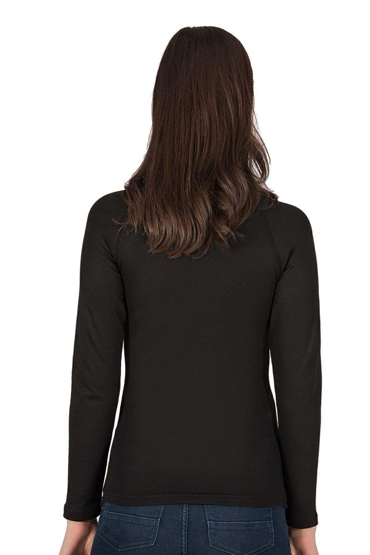 Viskon Uzun Kollu Termal İçlik Somon Özkan 23612 - Siyah