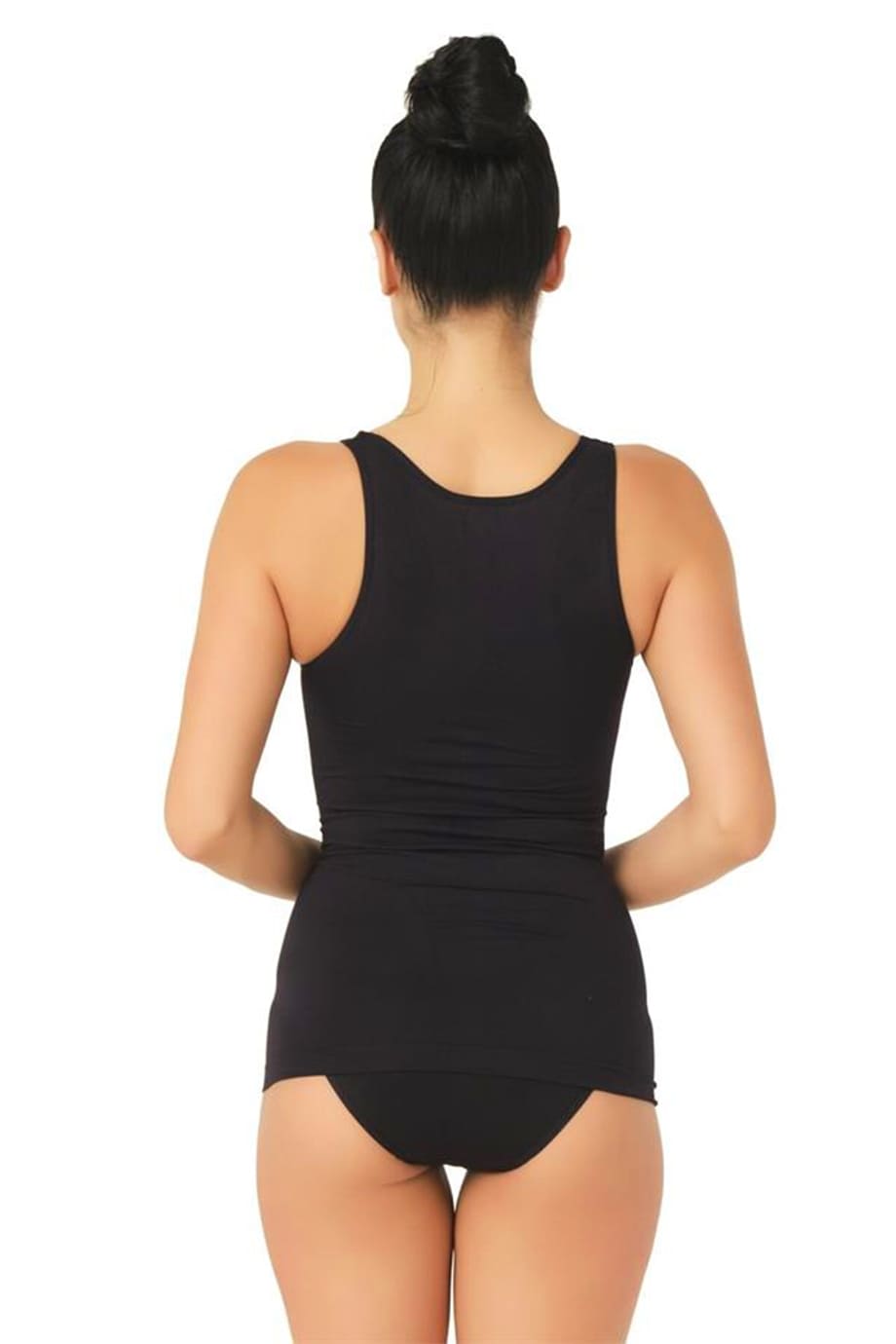 Kaldırıcı Kemikli Korse Atlet Pera Fitol 8010 - Siyah