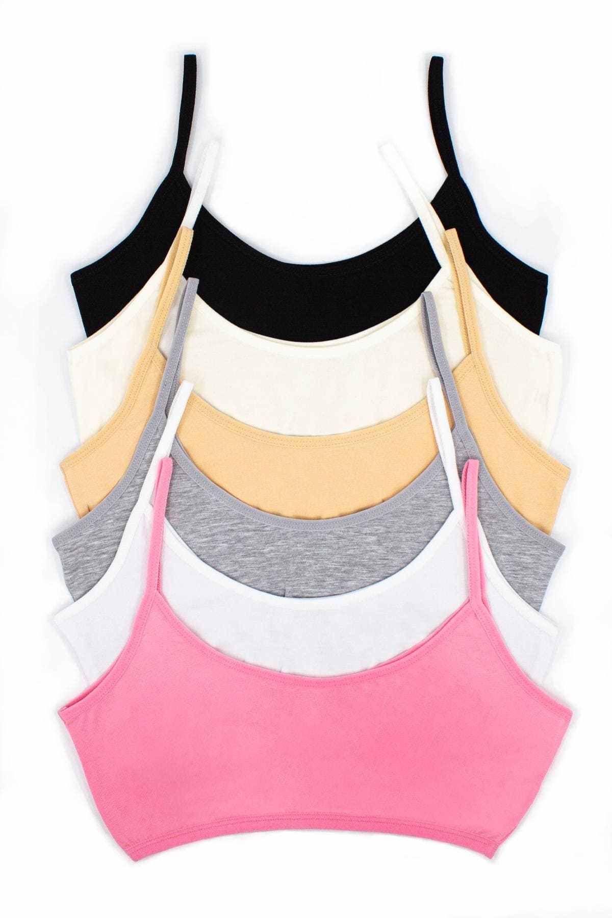 Öts İç Giyim Yumuşak Pamuklu Balensiz Kız Büstiyer Seti Öts 6100