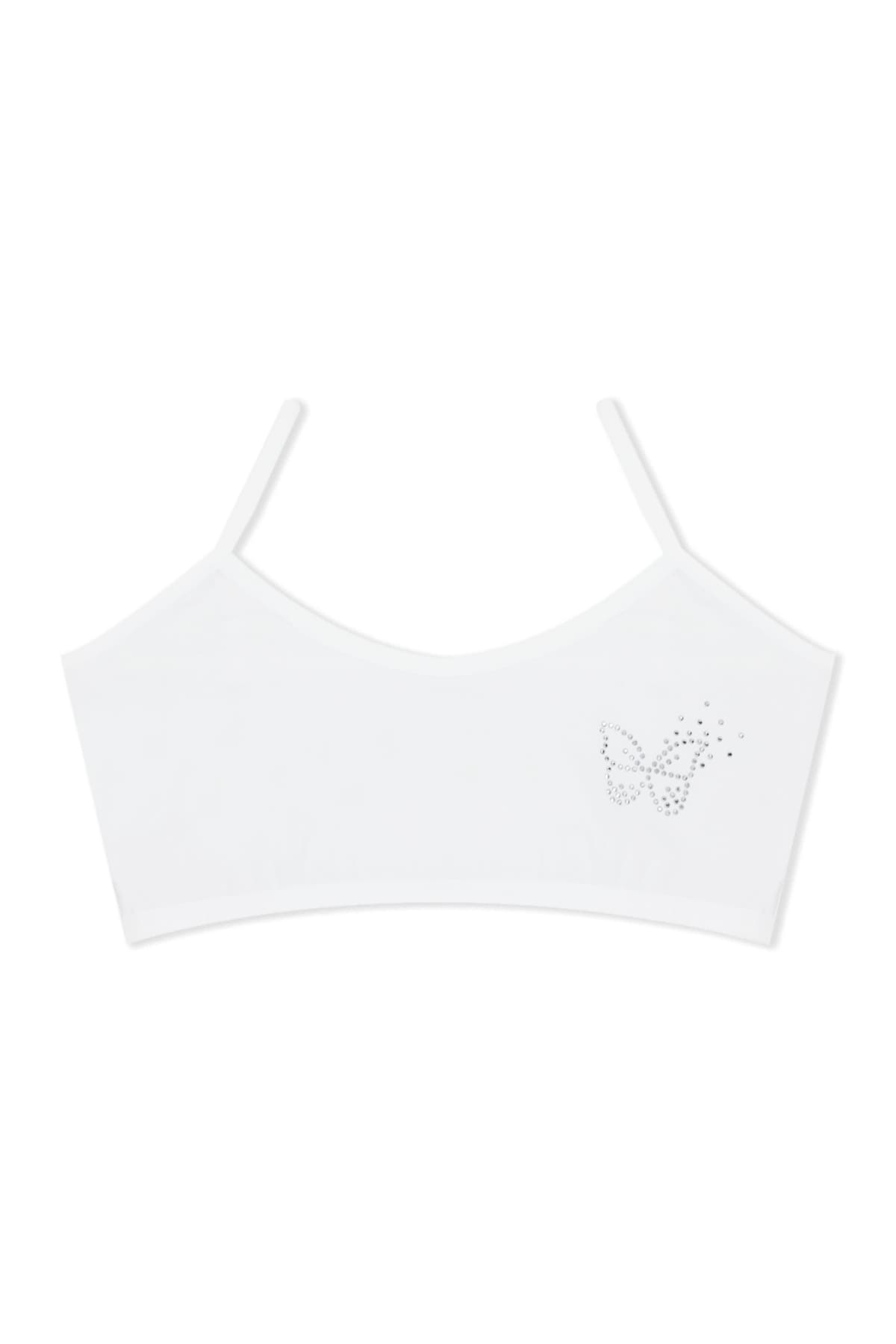 Yumuşak Likralı Balensiz Büstiyer Öts 6122 - Beyaz