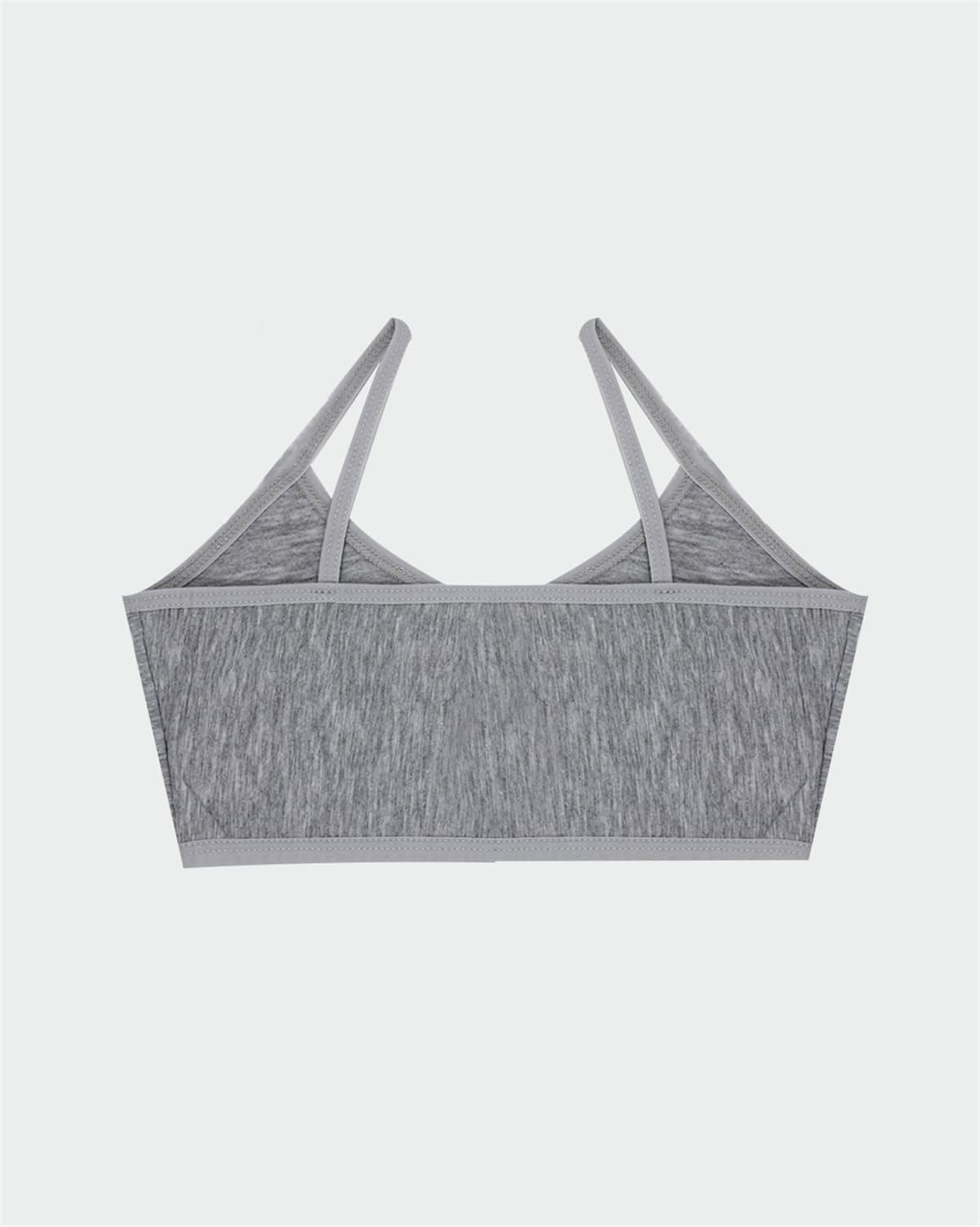 Yumuşak Pamuklu Alıştırma Büstiyer Öts 6122 - Gri