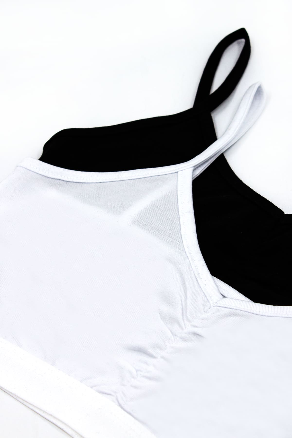 Pamuklu Balensiz Pedsiz Kız Büstiyer Öts 6142 - Beyaz