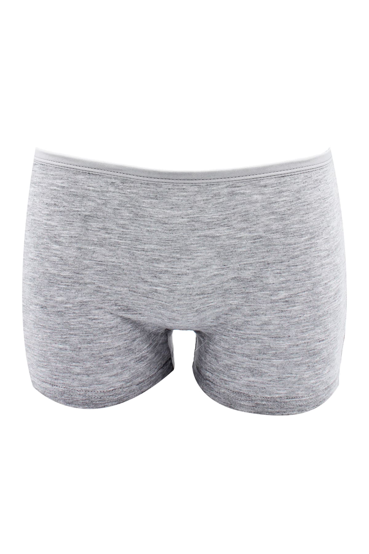 %100 Pamuklu Kız Çocuk Boxer Külot Öts 8210 - Gri