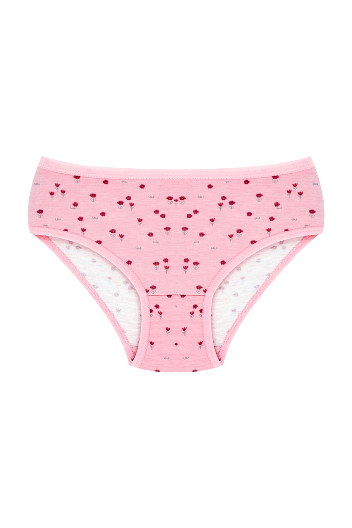 Öts İç Giyim %100 Pamuklu Yumuşak Lastikli Kız Çocuk Külot Öts 8280