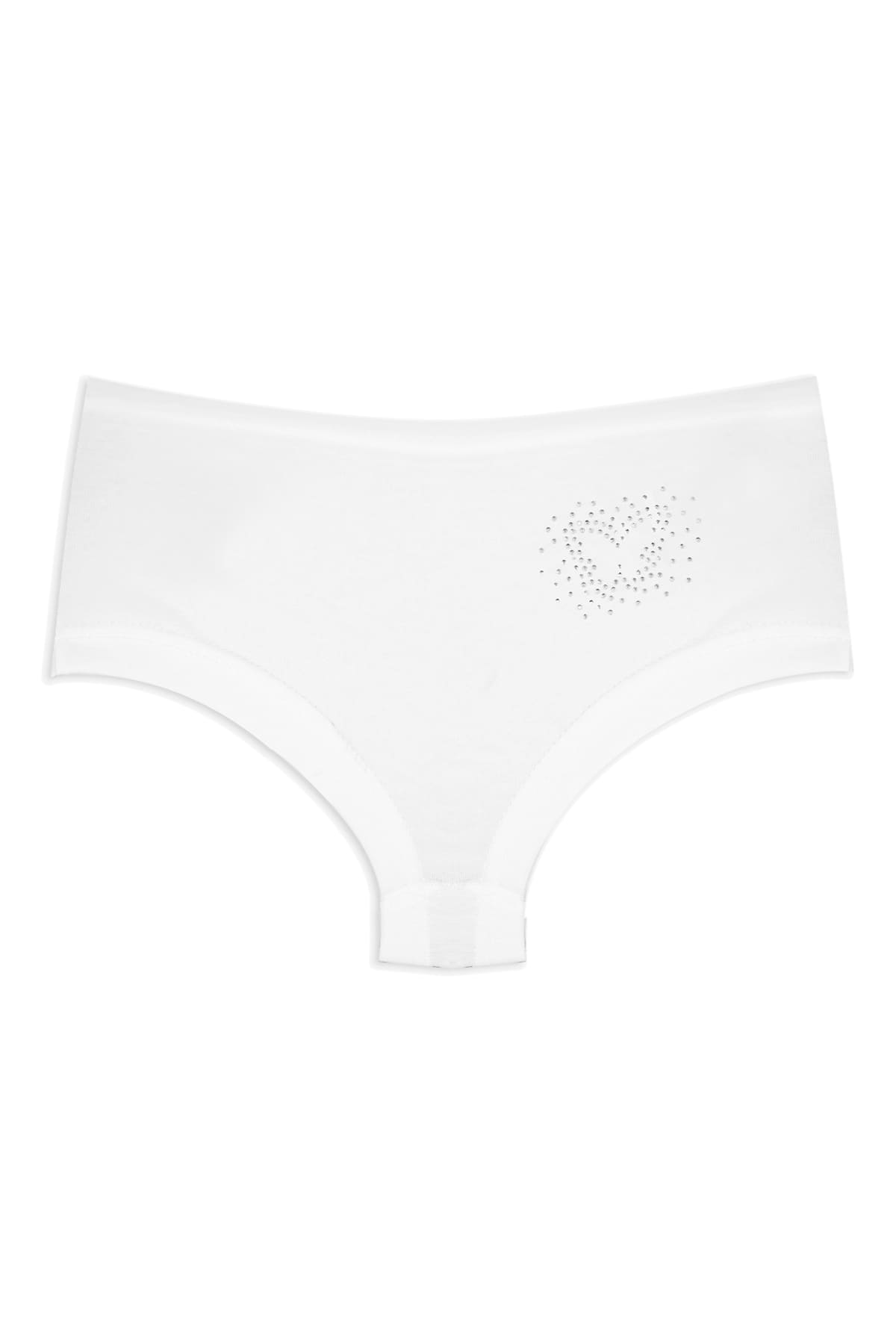 Öts İç Giyim Pamuklu Yüksek Bel Kız Çocuk Külot Öts 8238 - Görsel 2