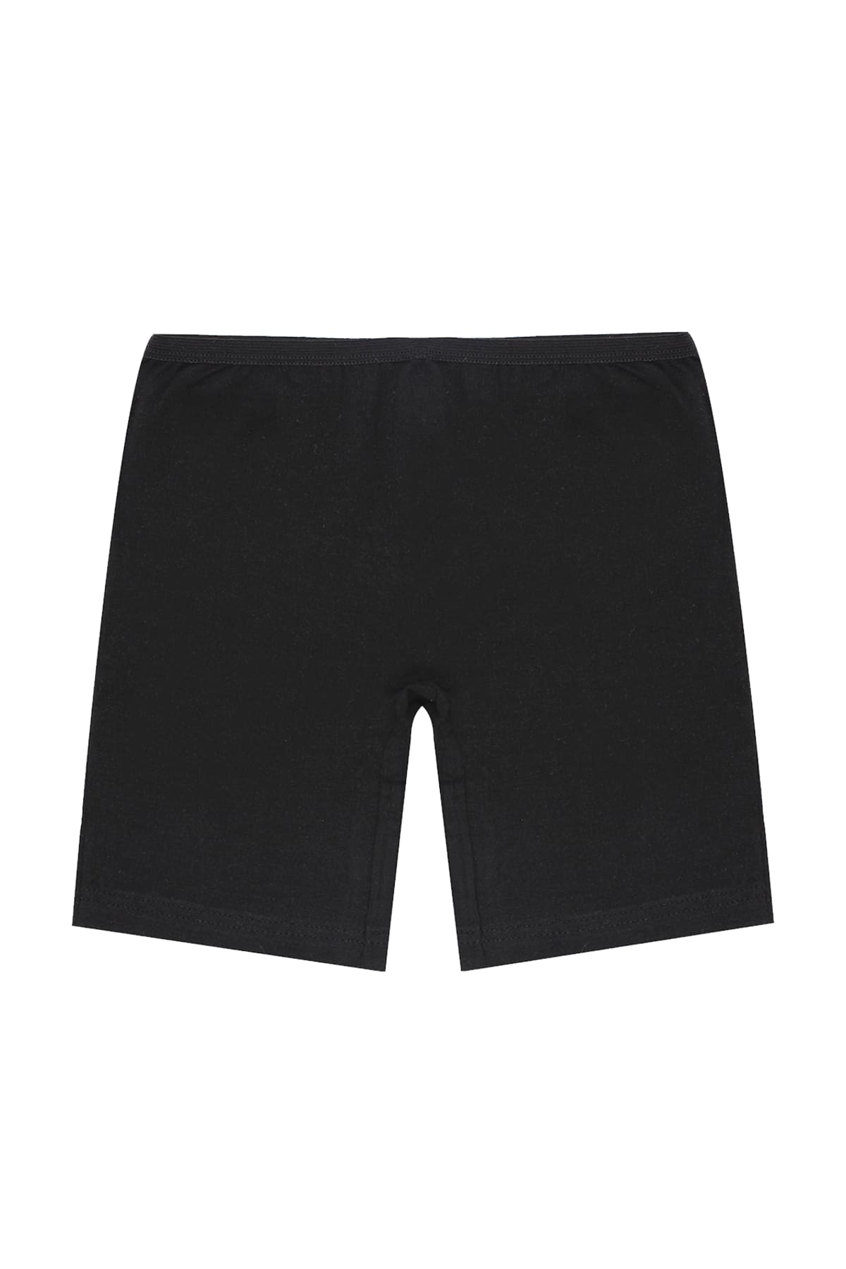 %100 Pamuklu Esnek Lastikli Kız Çocuk Tayt Öts 8254 - Siyah