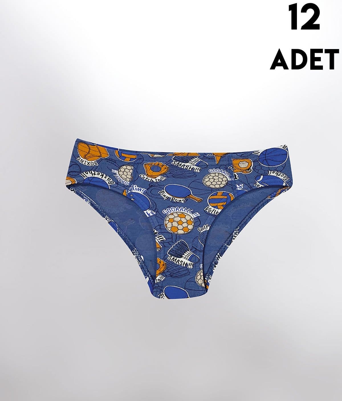 Pamuklu Desenli Erkek Çocuk Külot Kota 1018 - Asorti