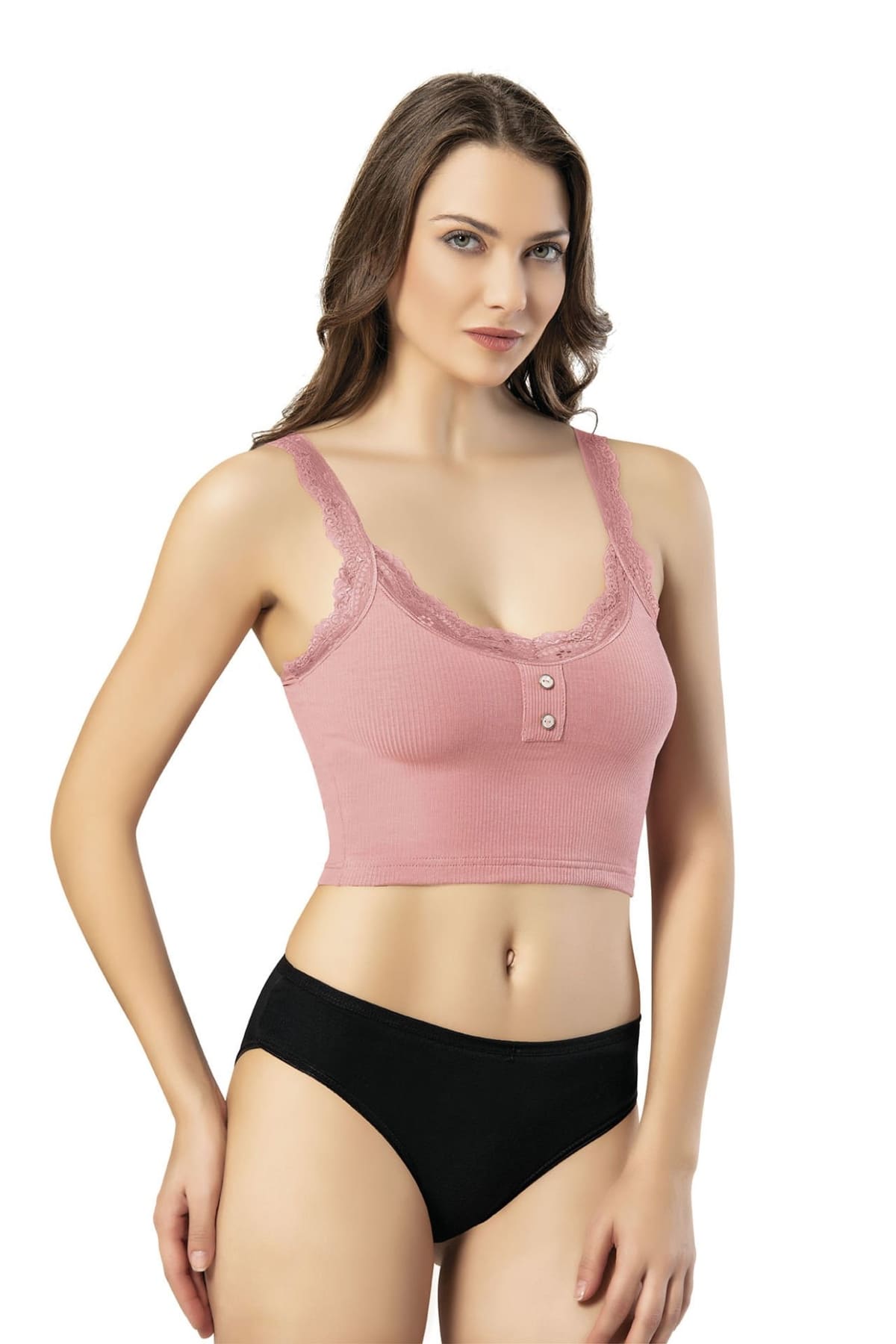 Kota Pamuklu Nefes Alan Askılı Atlet Kota 6434 - Görsel 3