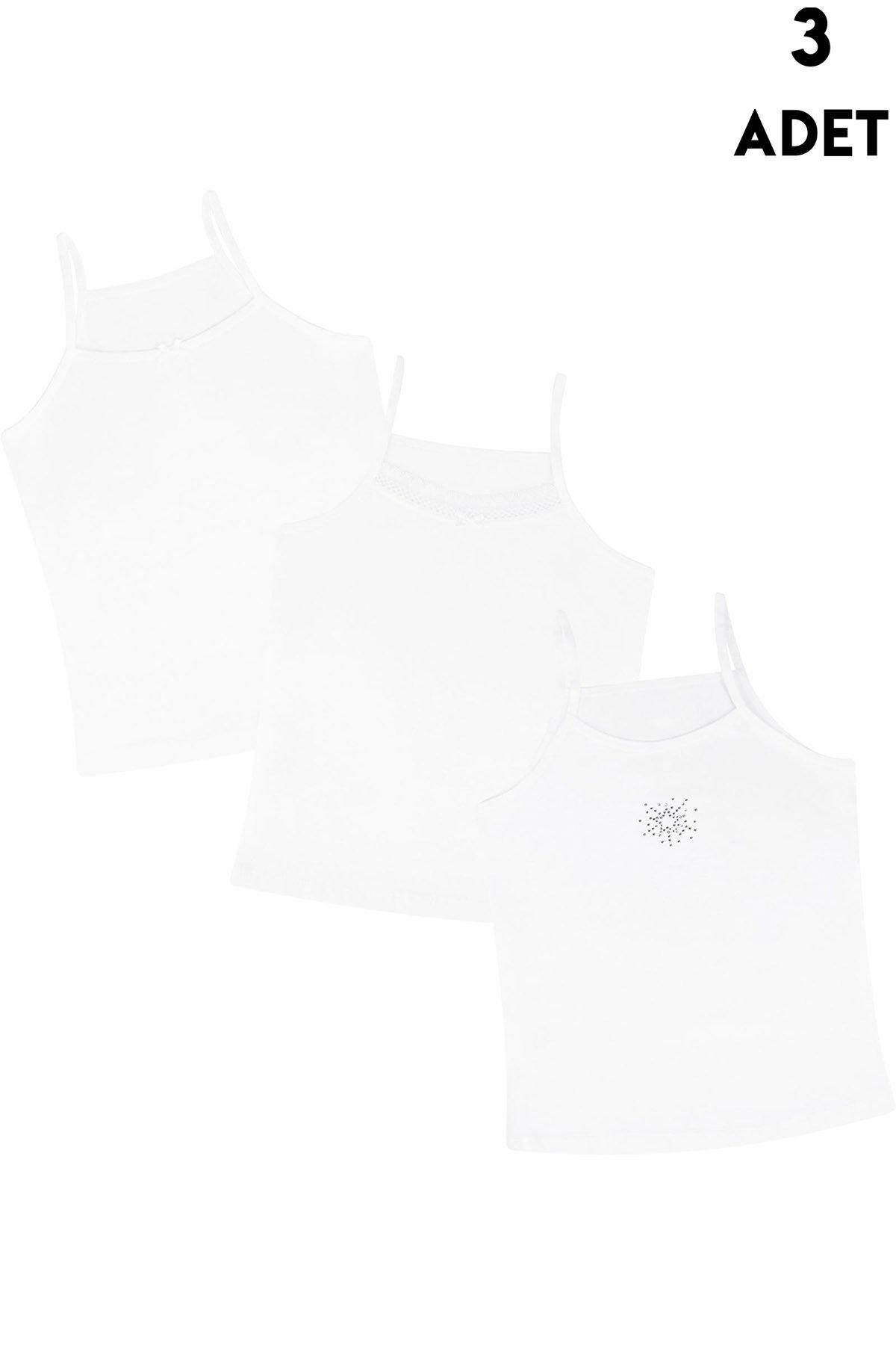 Koza Biat Kız Çocuk Atlet 3lü Askılı Koza Biat 68500-282 - Görsel 2