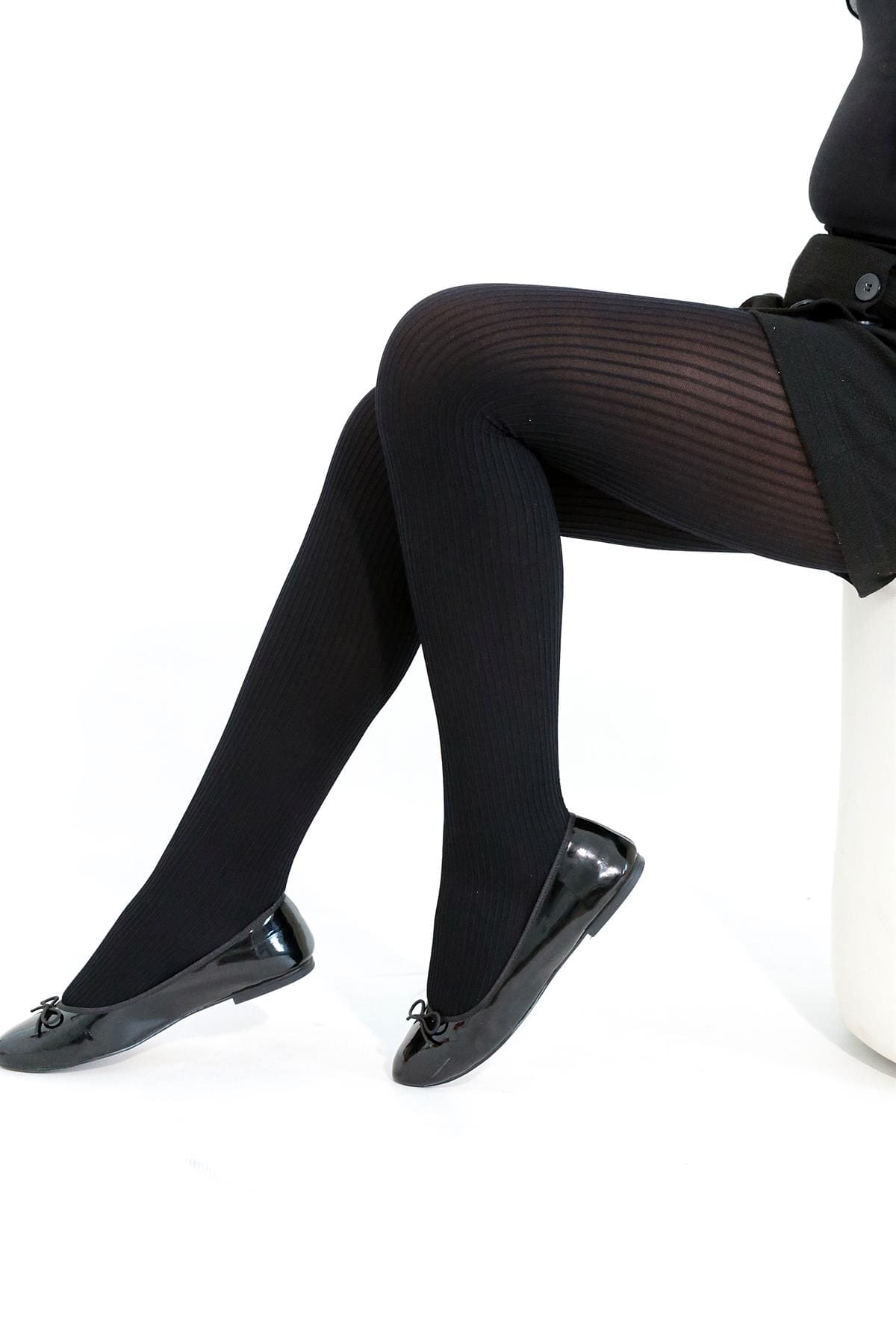 Daymod Kaydırmaz Tabanlı Beyaz Çocuk Külotlu Çorap Daymod 2122111 - Görsel 3