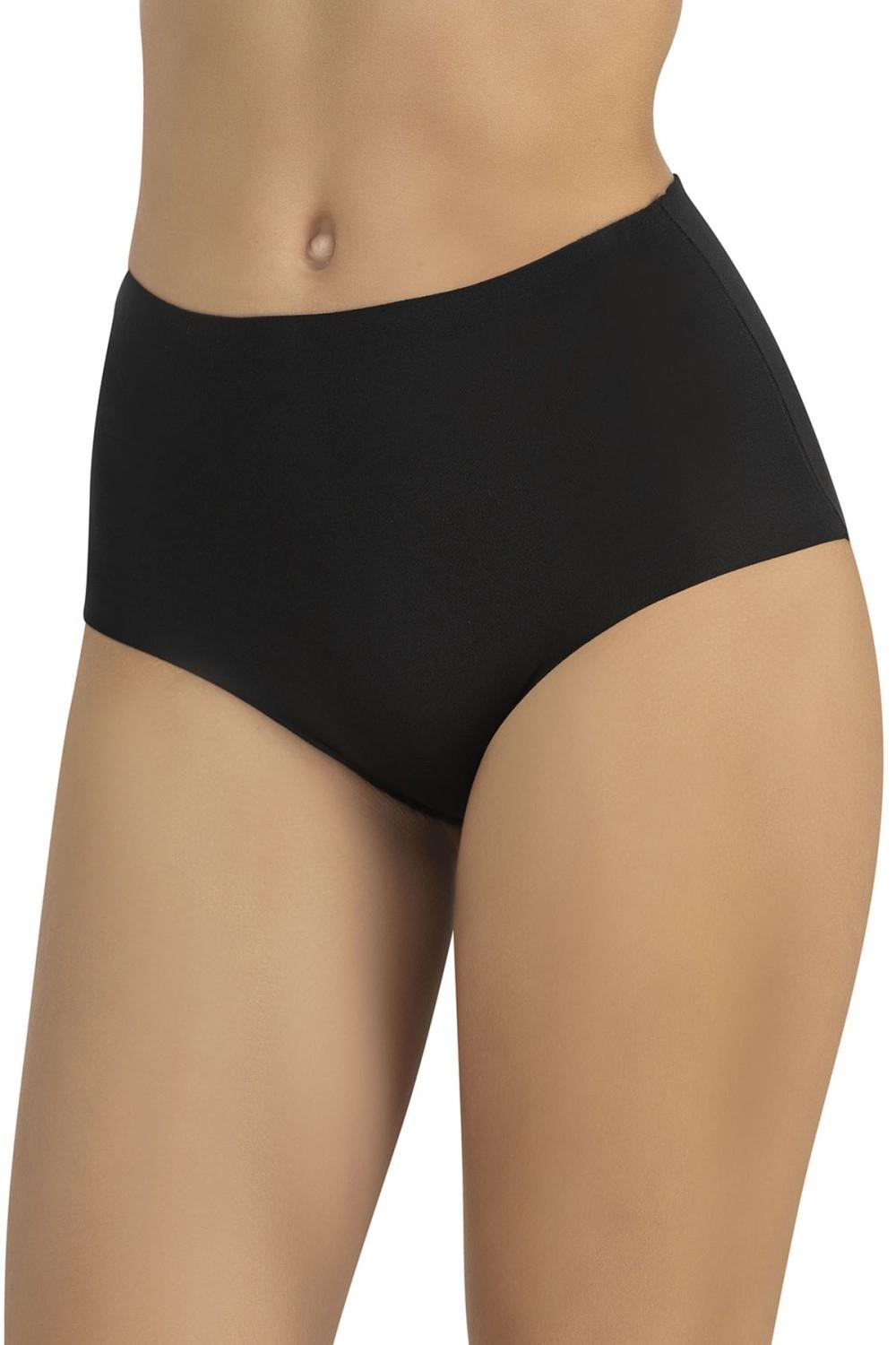 Lazer Kesim Silikonlu Yüksek Bel Bato Slip Fabony 2040 - Siyah