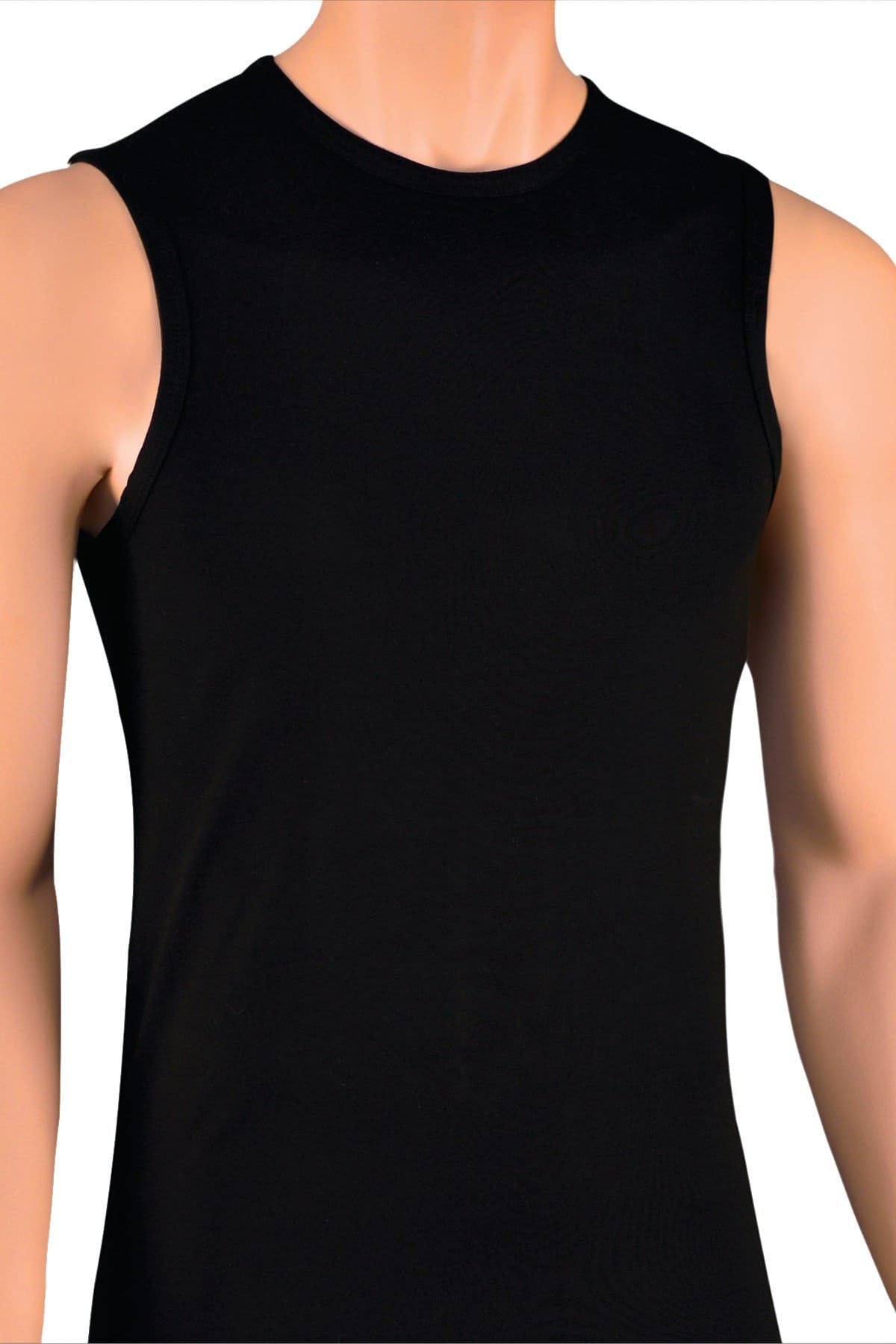 Likralı Pamuklu Erkek Atlet Öts 1450 - Siyah