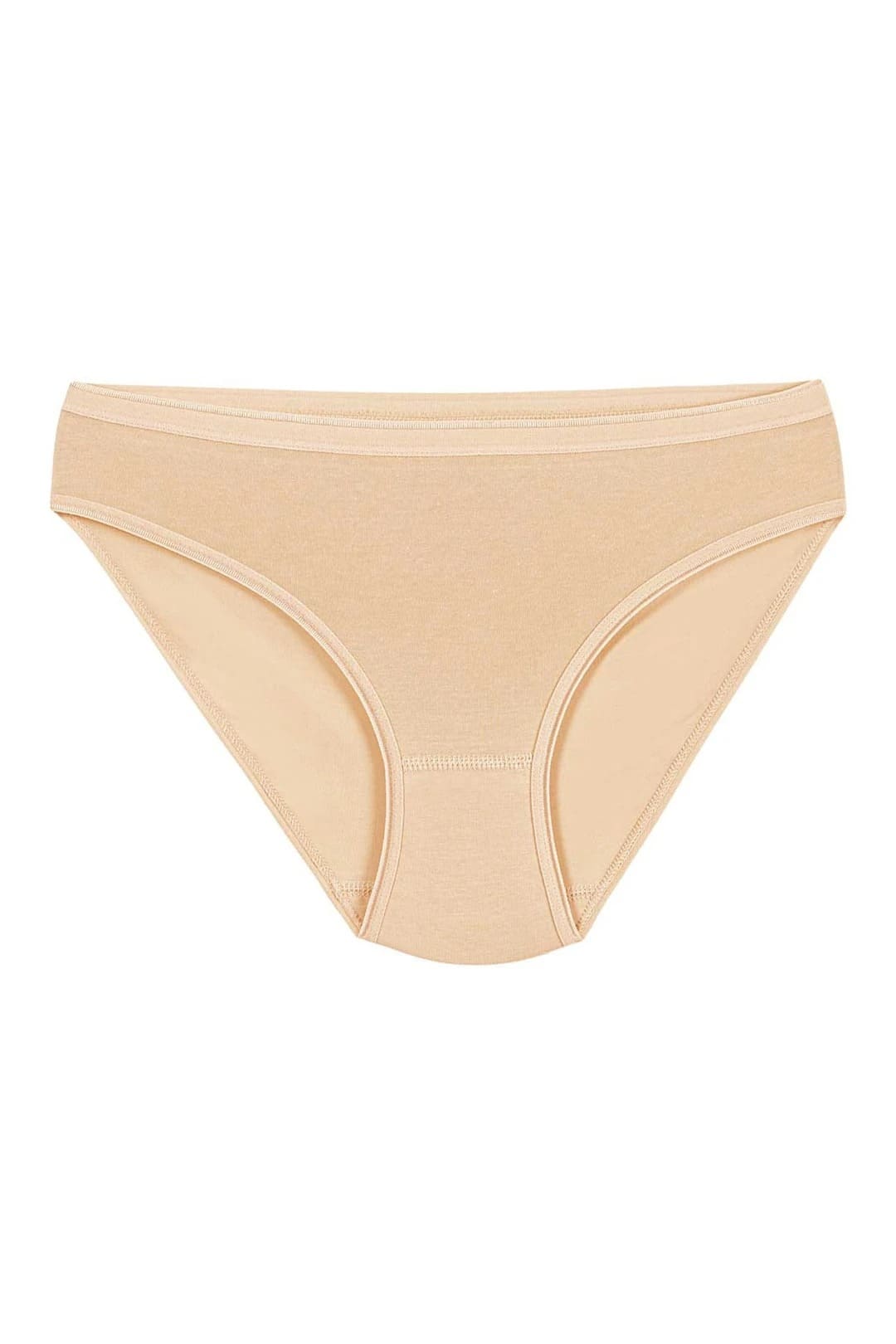 Yüksek Bel Destekli Bikini Külot Pamuklu Yıldız 3727 - Ten