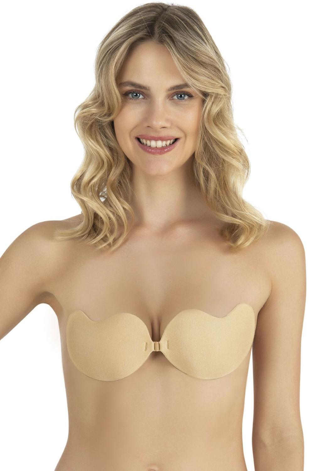 Dantel Detaylı Straplez Sütyen Fabony 3440 - Ten