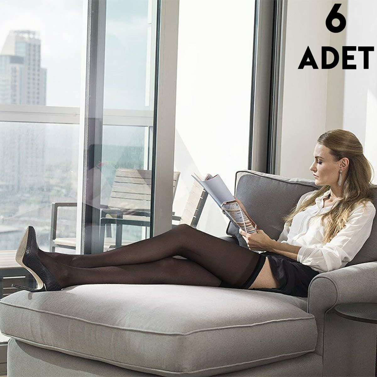 Müjde 70 Denye Mor Külotlu Çorap Müjde 09-1 - Görsel 2