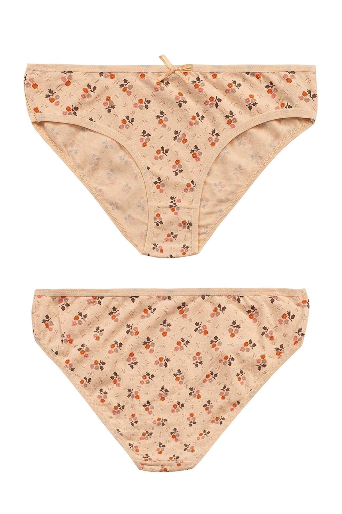 Özkan Pamuklu Esnek Yüksek Bel Slip Bikini Külot Özkan 26481 - Görsel 3