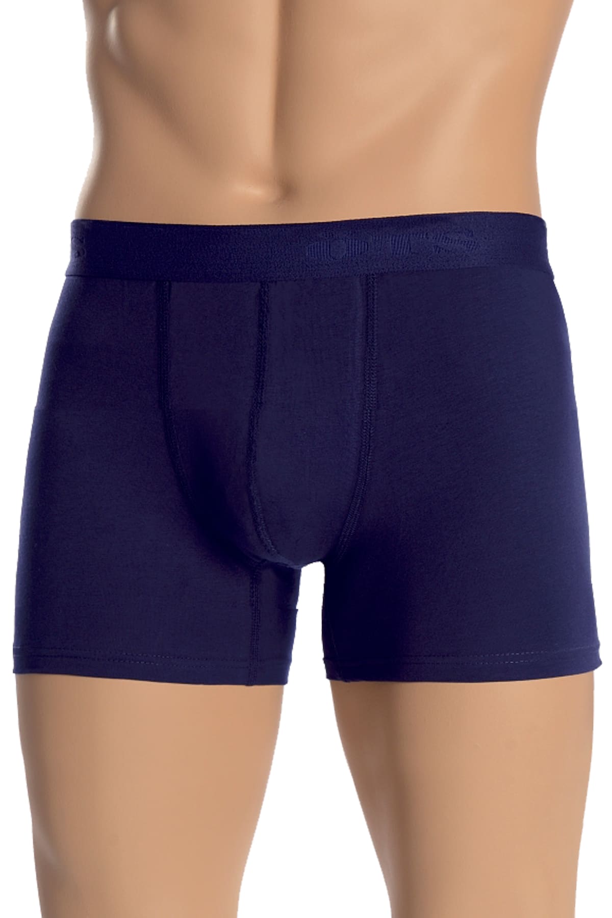 Pamuklu Esnek Bel Boxer Öts 2640 - Lacivert