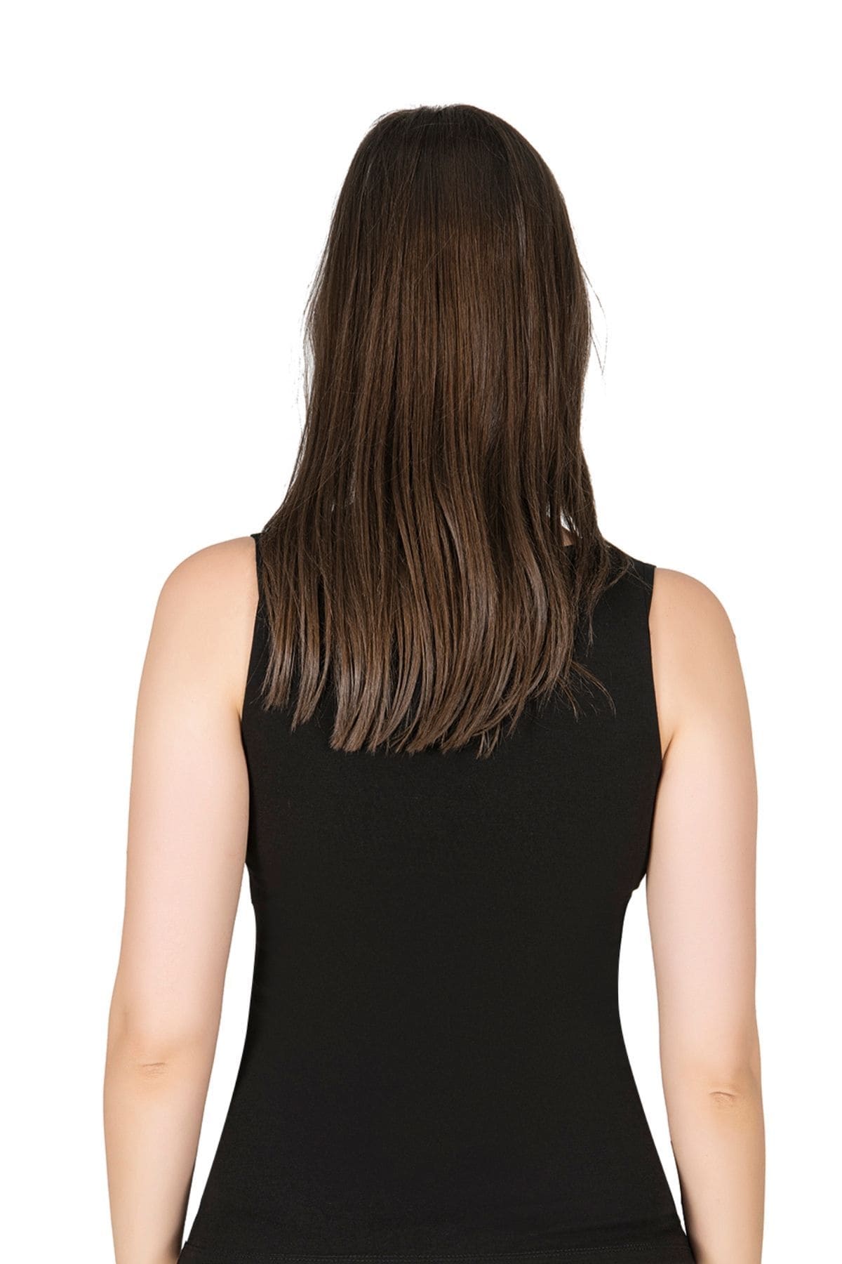 Pamuklu Esnek Kalın Askılı Kadın Atlet Özkan 0181 - Siyah