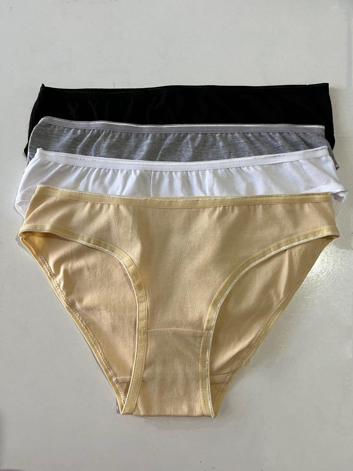 Pamuklu Renkli Slip Külot 4'lü Paket Arma Yıldız 3347 - Görsel