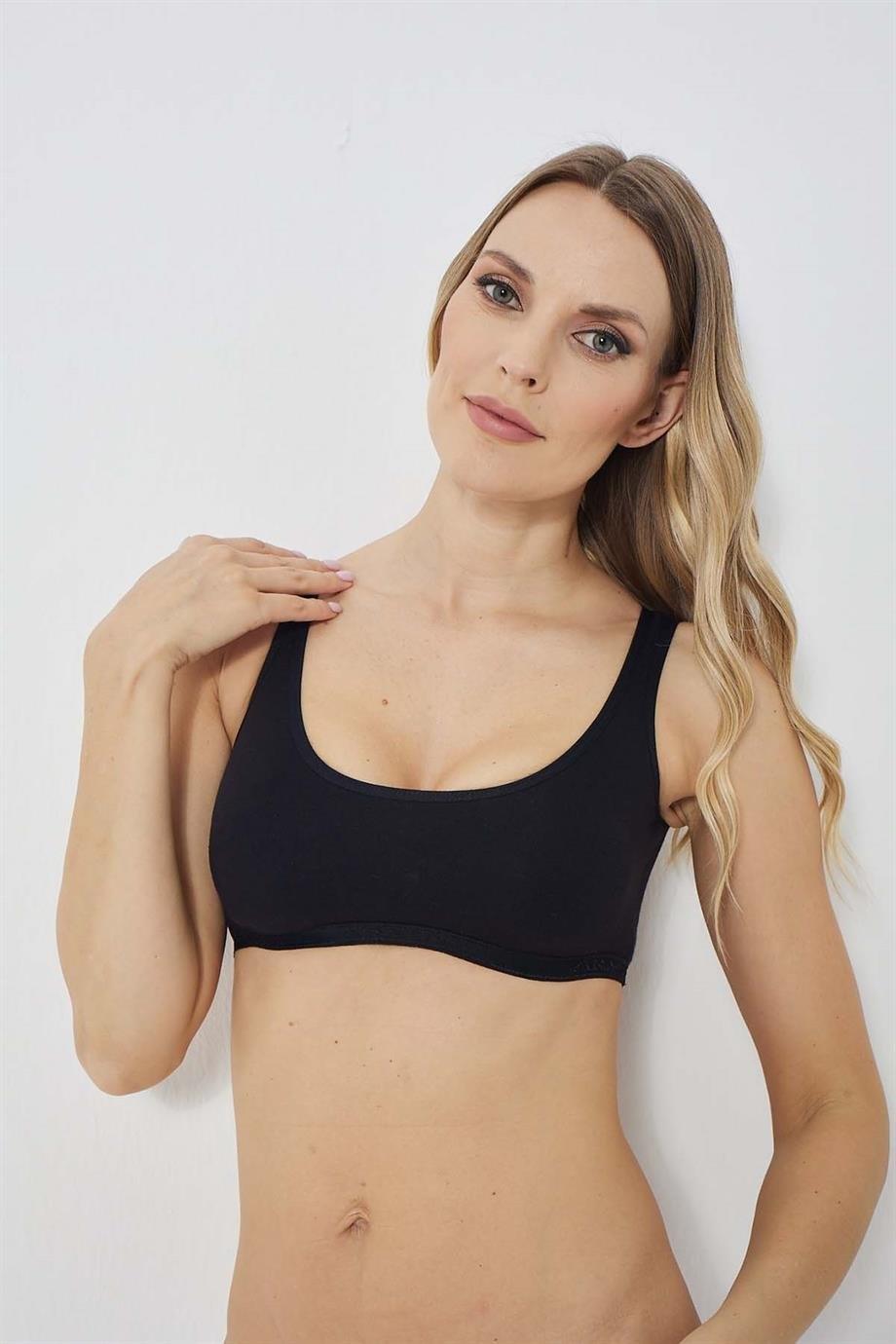 Pedli Kalın Askı Büstiyer Pamuklu Arma Yıldız 3364 - Görsel