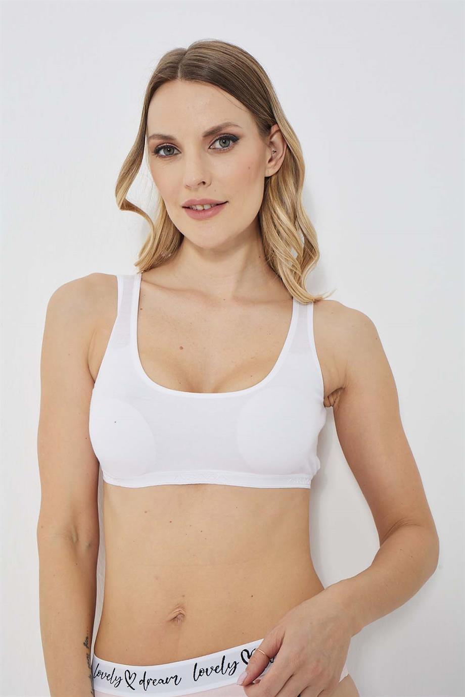 Pedli Kalın Askı Büstiyer Pamuklu Arma Yıldız 3364 - Görsel