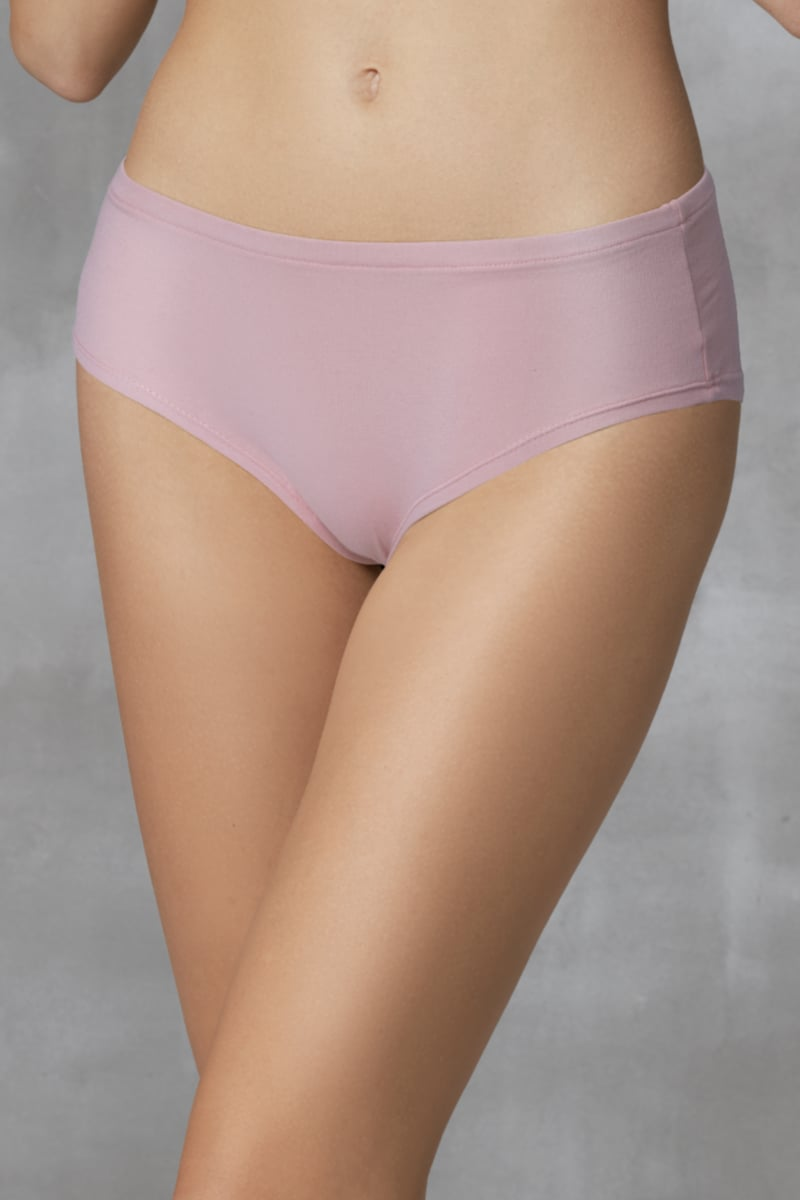 Pembe Çiçek Desenli Yüksek Bel Külot Doreanse 7128 - Renkli Desenli