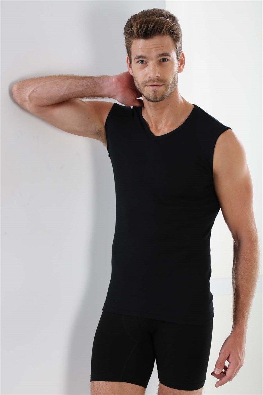 Ribana Kolsuz Siyah Atlet Arma 1115 - Siyah