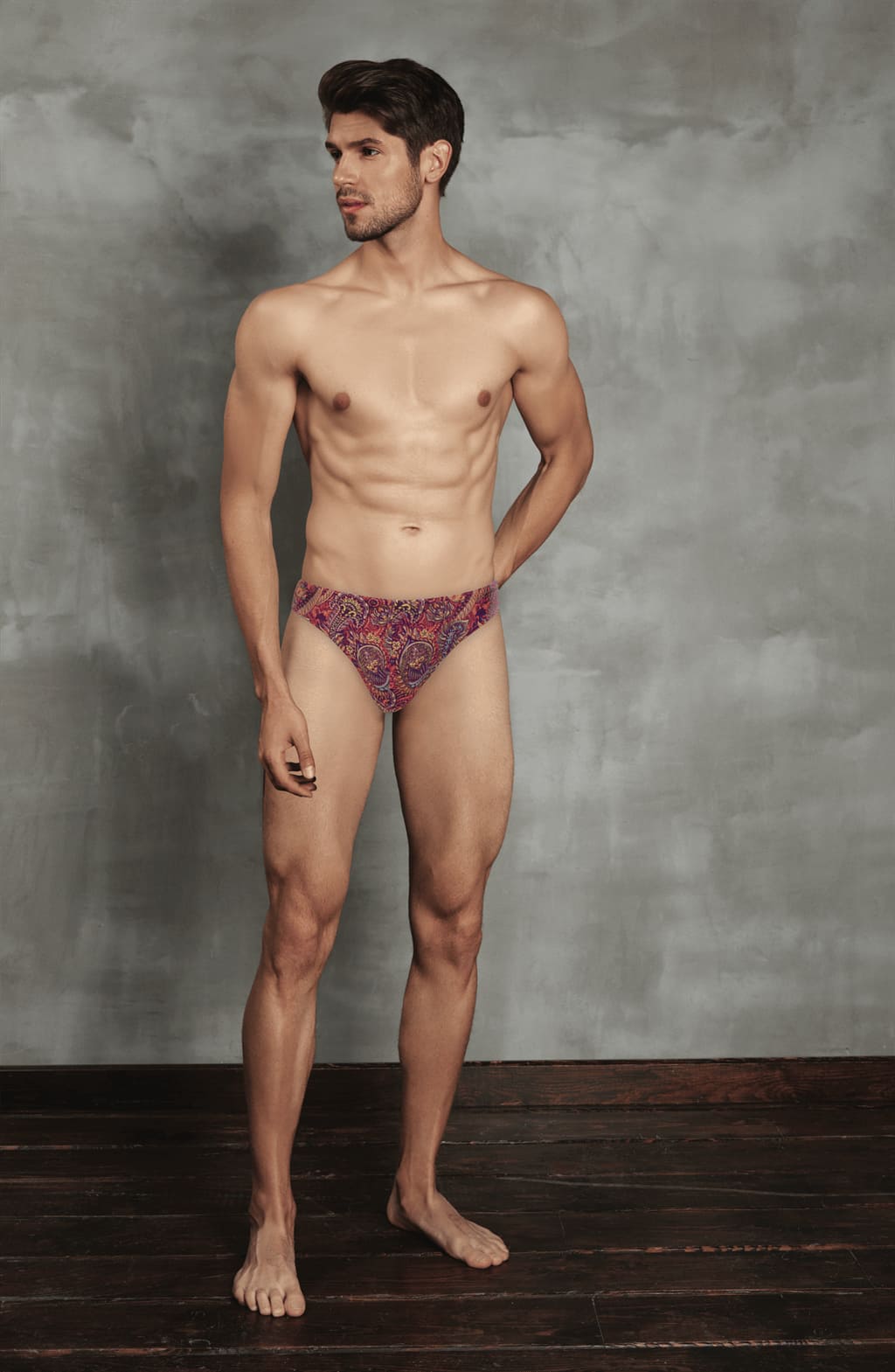 Pamuklu Şahmeran Desenli Erkek Slip Doreanse 1007 - Bordo