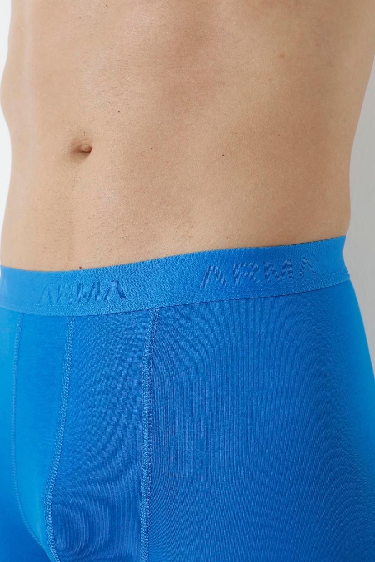 Yumuşak Bambu Boxer 3'lü Paket Arma Yıldız 1172 - Saks