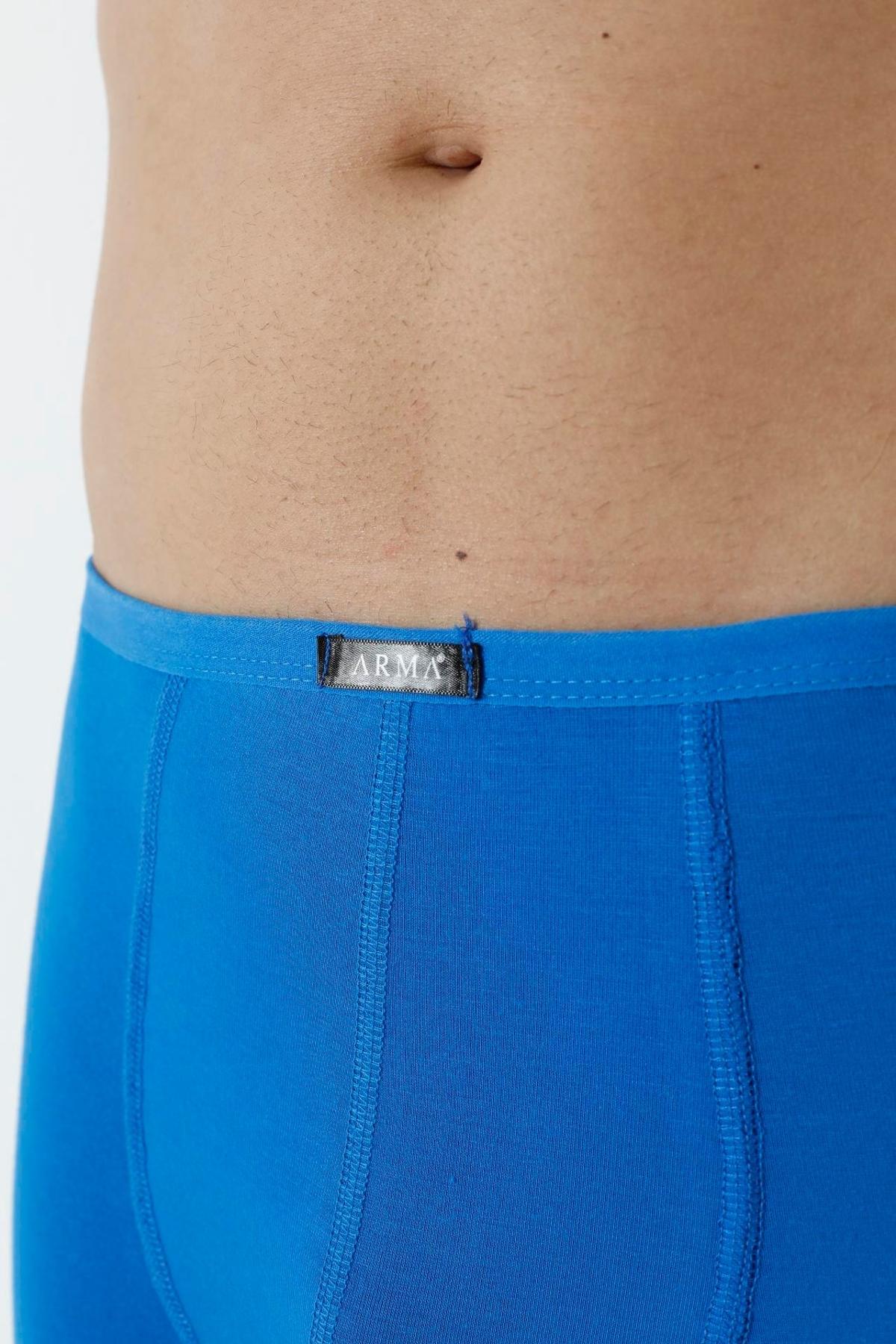 Bambu Kumaş Düz Lastikli Boxer Arma Yıldız 1190 - Saks