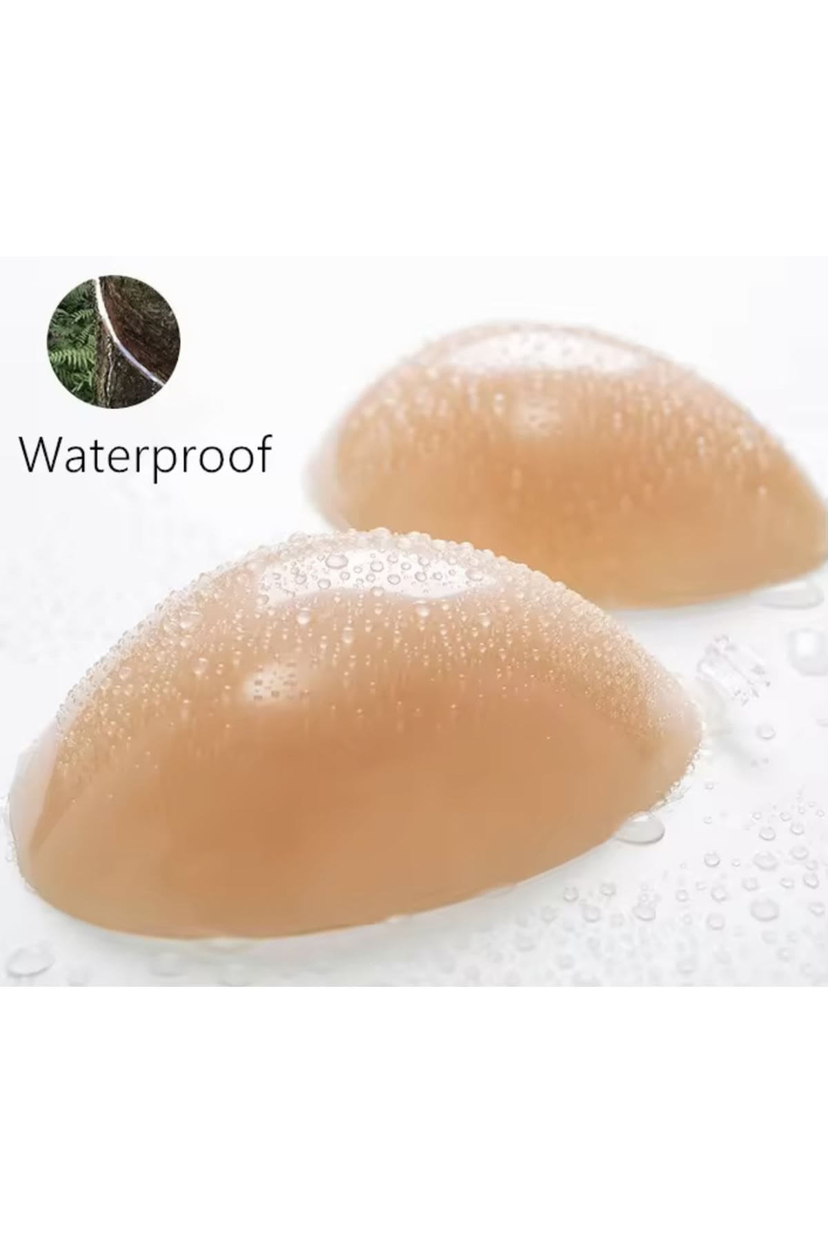 Şeffaf Dantel Silikon Yapışkan Sütyen Sistina 508 - Ten