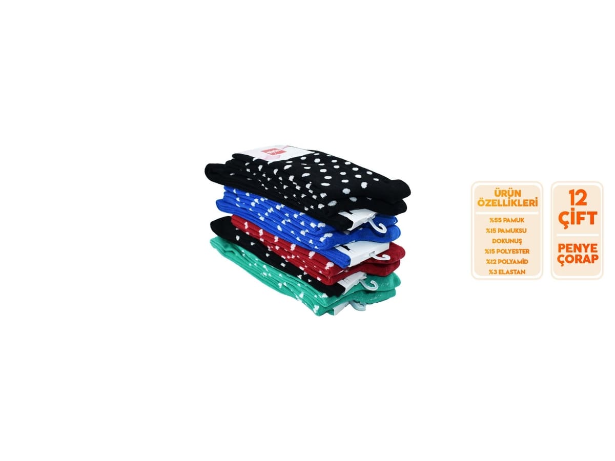 Dikişsiz Esnek Bel Bandı Külotlu Çorap Şirin 4000 - Asorti