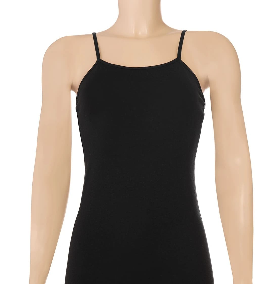 3'lü Paket Modal Ayarlanabilir Askılı Kadın Atlet Yıldız 2186 - Siyah