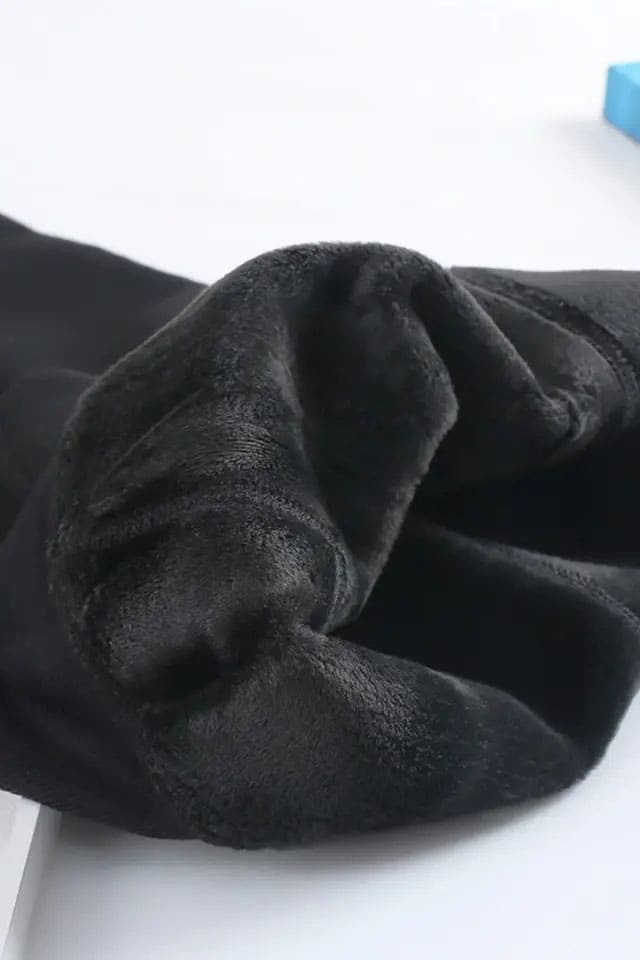 Pera Fitol Yüksek Bel Esnek Peluş Tayt Pera Fitol 8022 - Görsel 4