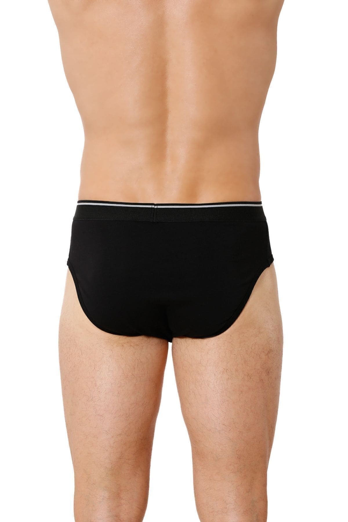 Pamuklu Likralı Esnek Rahat Slip Külot Özkan 11330 - Siyah