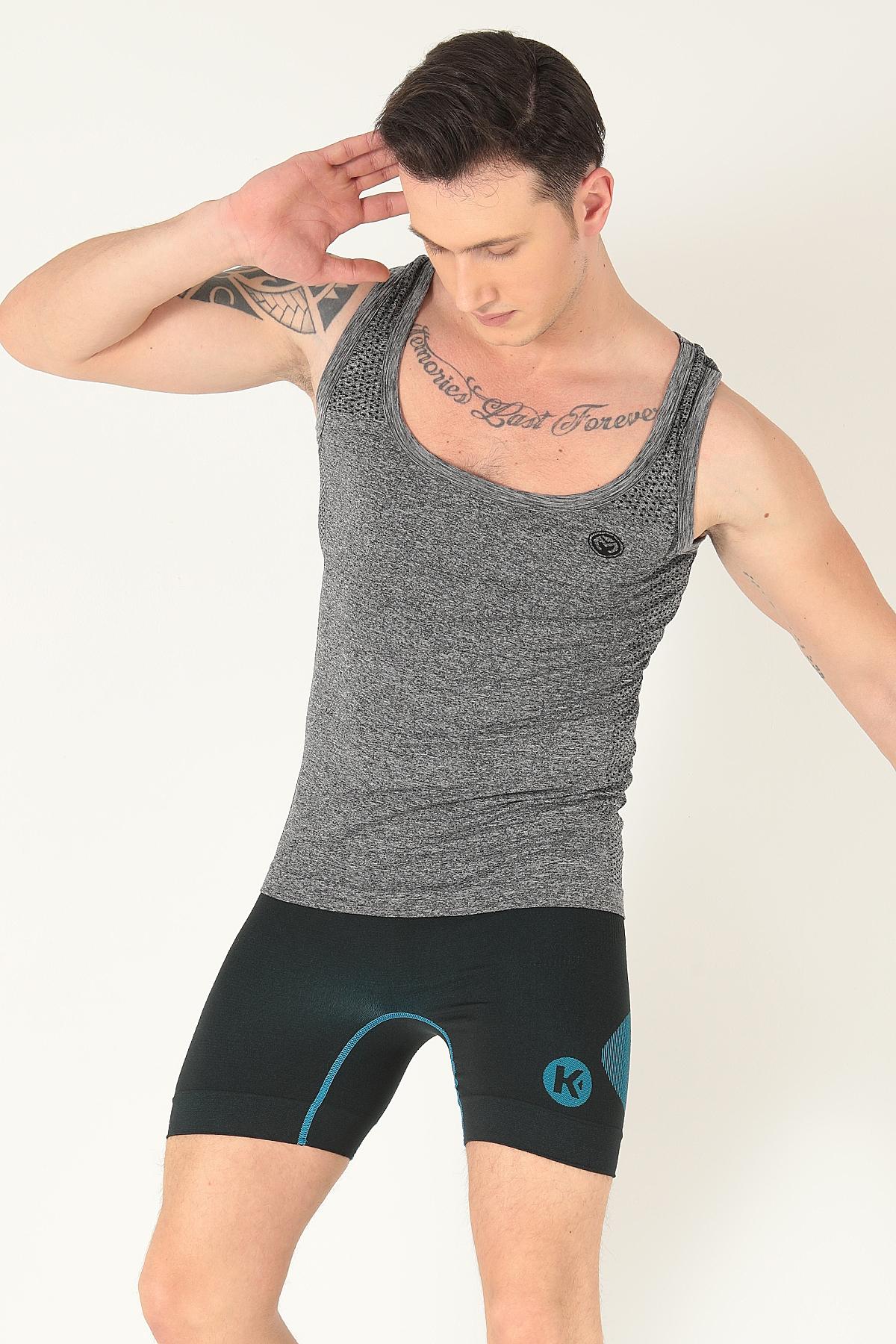 DOREMI Sporcu Gym Seamless Dikişsiz T-shirt Miorre 001-001268 - Görsel 5