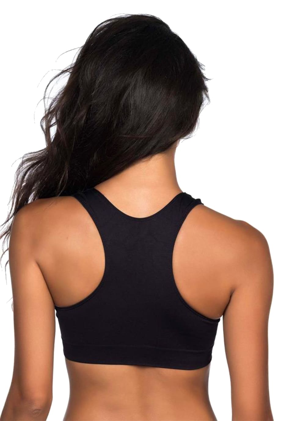 Dikişsiz Pedli Yüksek Bel Korse Sütyen Pera Fitol 5050 - Siyah